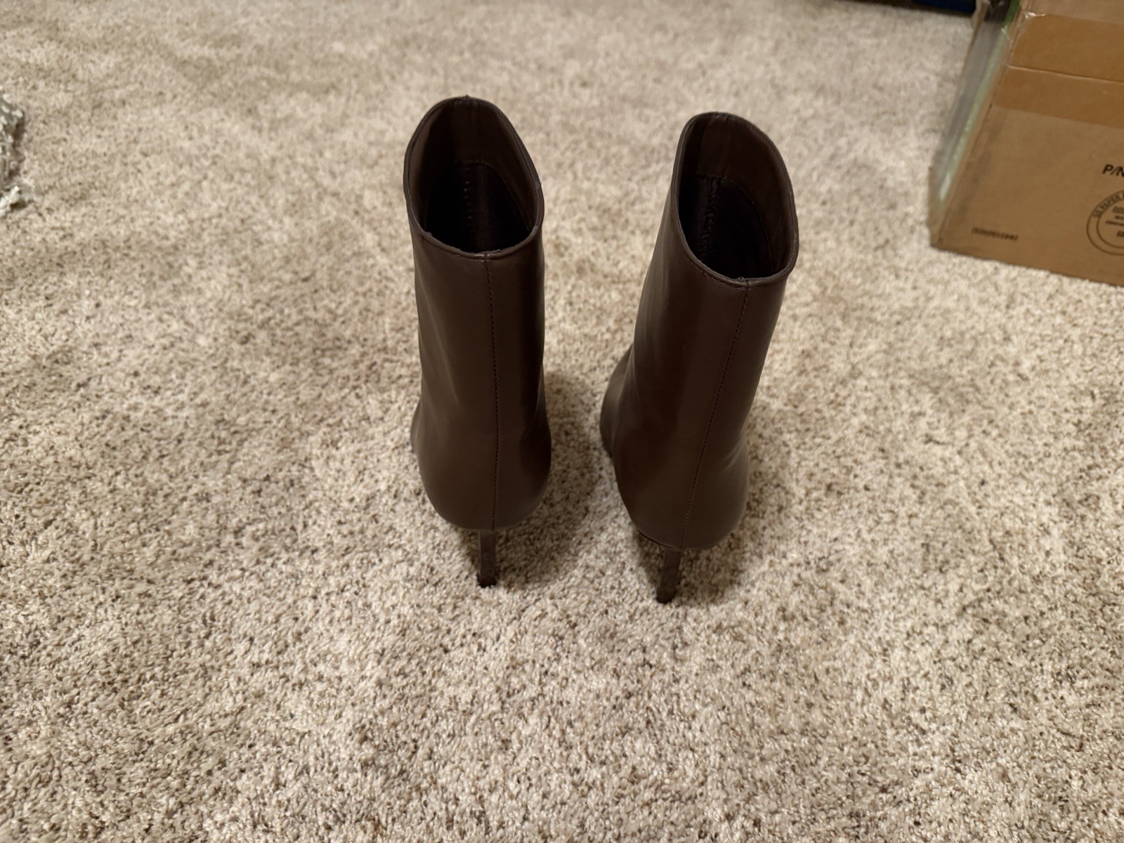 Bellini Vesta Brown Pointed Toe Ankle Booties – Women’s Size 10