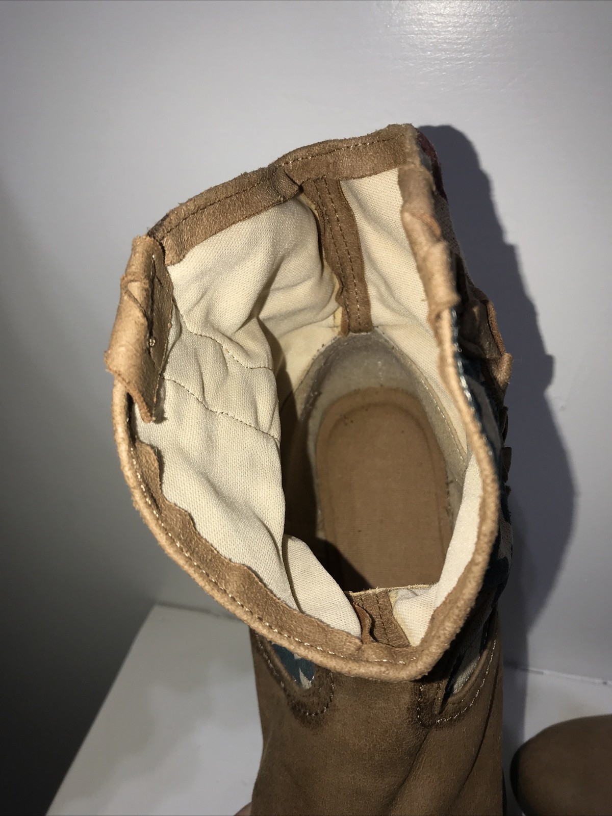 American Rag Americana Cowgirl Rodeo Bootie SZ 9/10 USA Patriotic