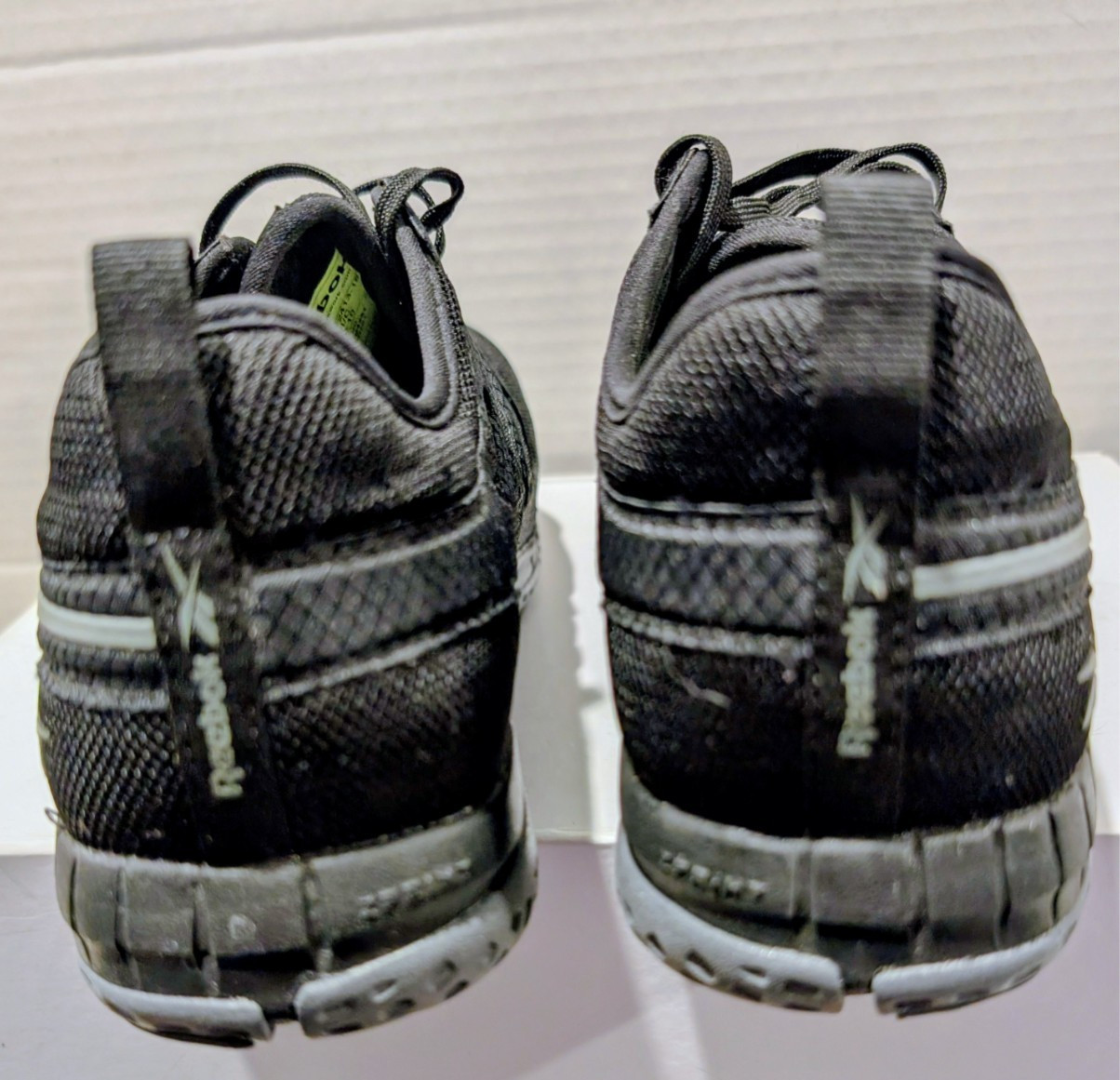 Brand New No Box Unisex Reebok Work Zprint Steel Toe Work Shoes Black
