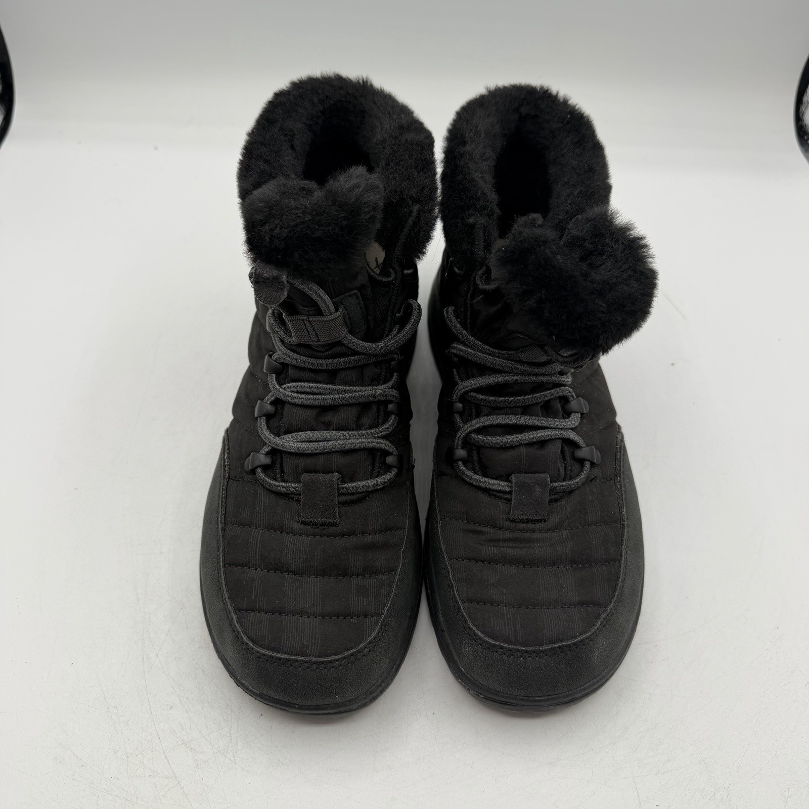 Hey Dude Brandy Boots Womens Sz 7 Black Pull On Lined Ankle Booties