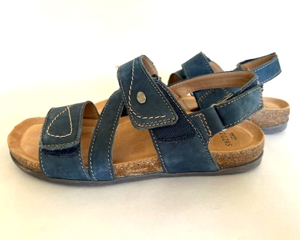 Earth Origins Orono Odette Strappy Sandles Women’s Size 7.5 Blue