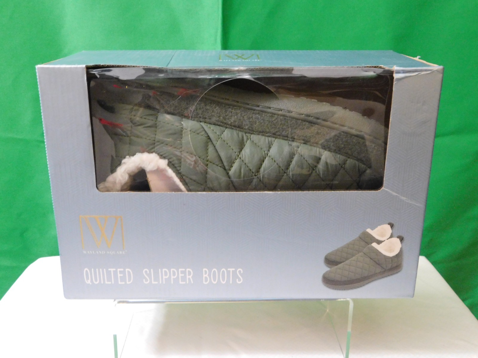 Wayland Square Quilted Slipper Boots-Women’s Size M (9-10)