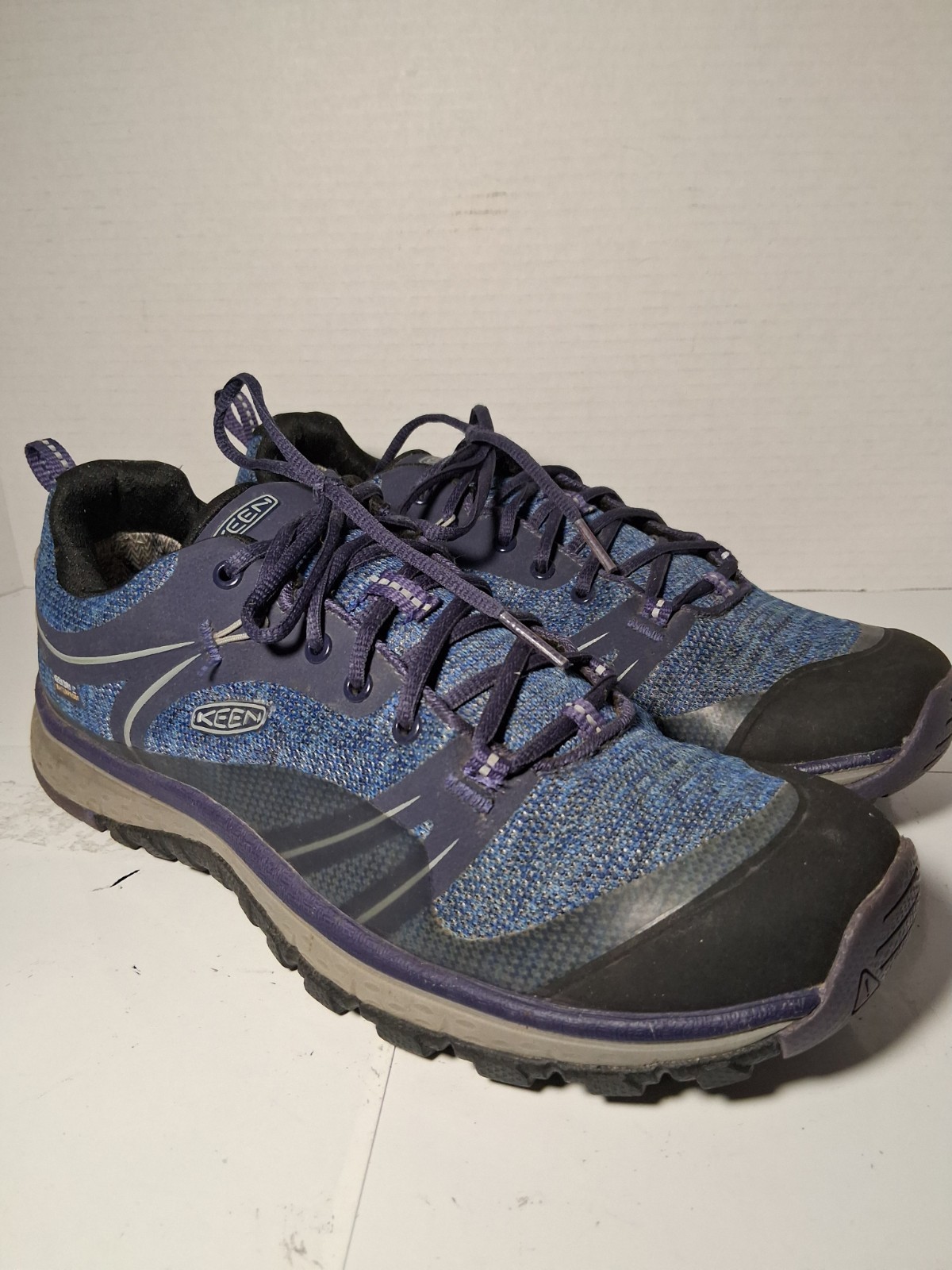 KEEN Terradora Waterproof Low Sneakers Blue Womens Shoes Size 8.5 Hiking