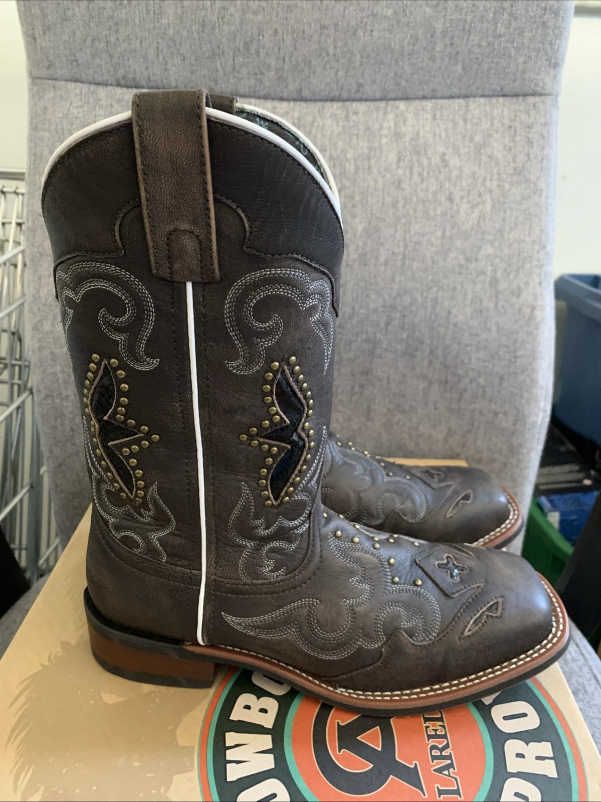 PICK SIZE Laredo 5660 Women’s Spellbound Leather Western Cowboy Boot