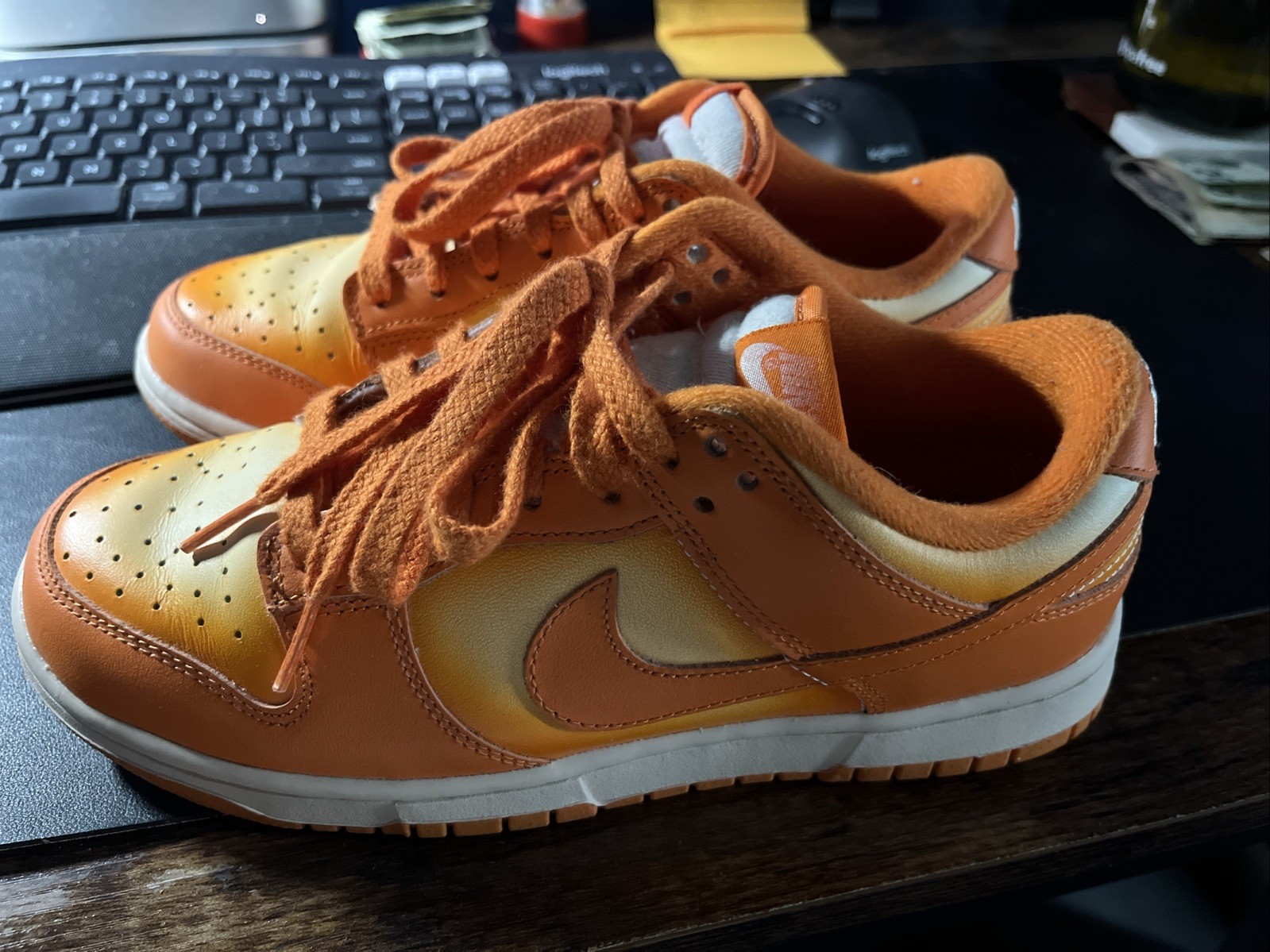 Nike Dunk Low ‘Magma Orange’ DX2953-800 Women’s Size 7.5