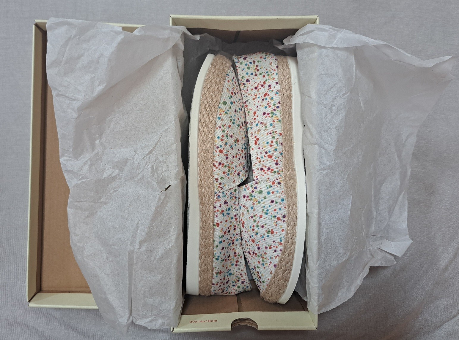 Esprit Ellery Womens Size 8M Medium Shoes Canvas Slip-on Espadrilles