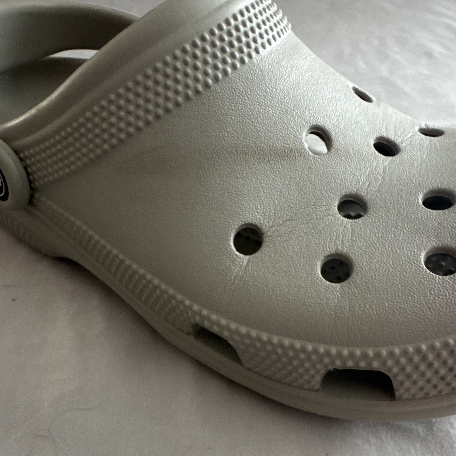 Crocs Classic Clog Sandal Gray Unisex 9 Men’s/11 Woman