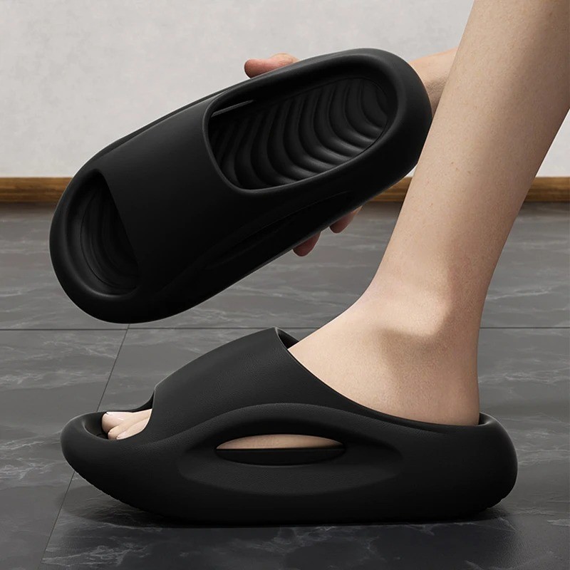EVA Pillow Slides for Men&Women Thick Sole Non Slip Soft Shower Barhroom Sandals