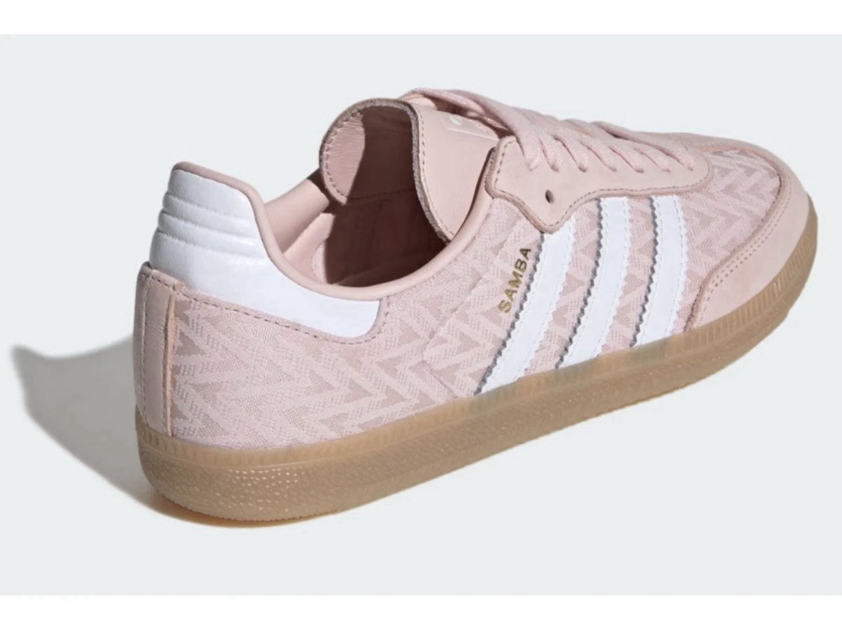 Adidas Samba OG Sandy Pink White Gold IH3977 Womens New