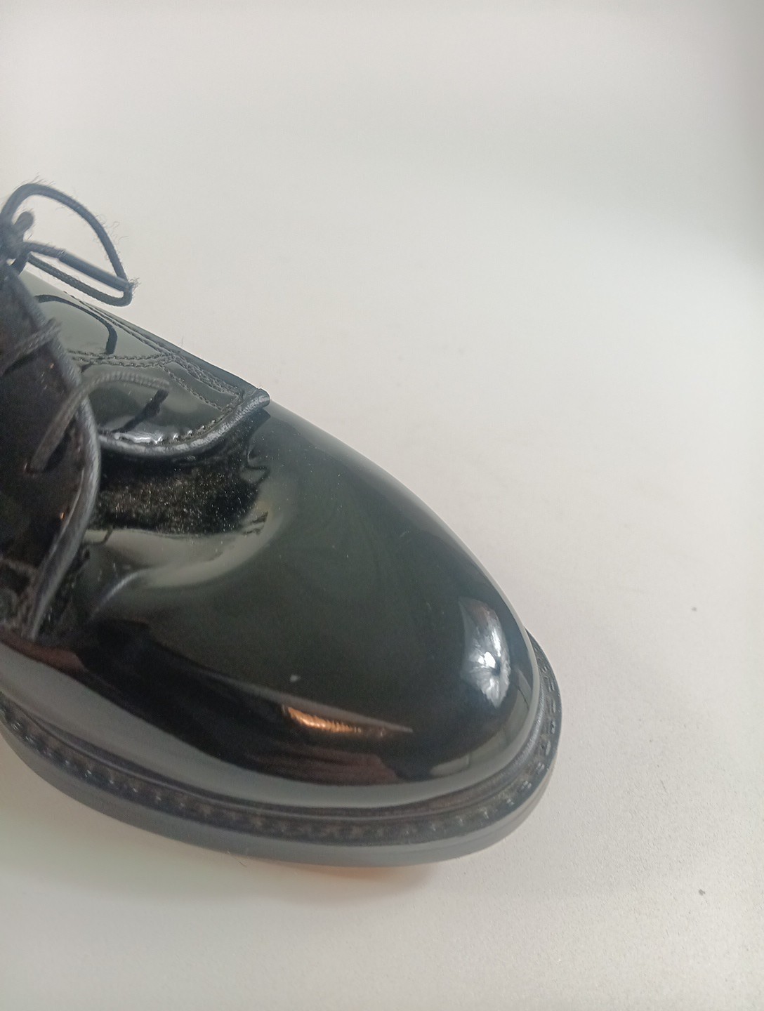 US Military Capps Airlite Uniform High Gloss Dress Shoes Black Womens size 5W