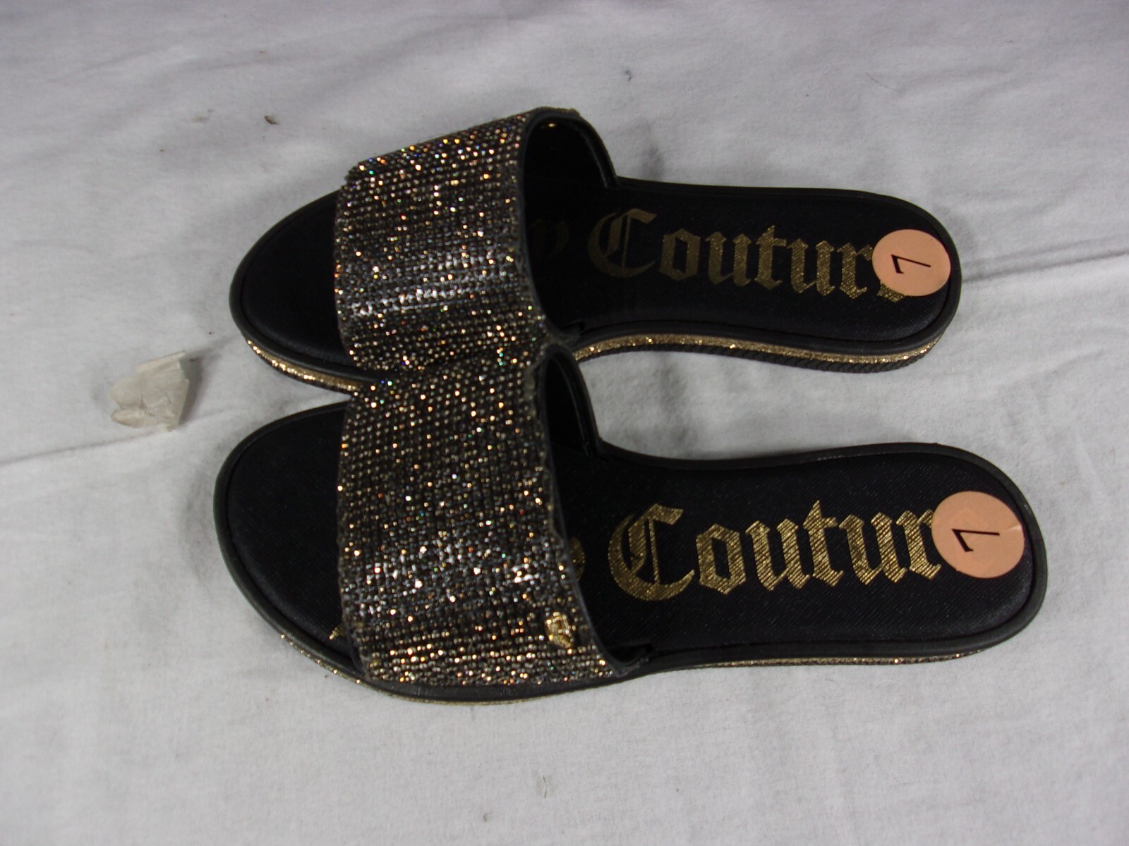 Juicy Couture Yippy Slide Sandals WOMENS Size 7 NEW!!