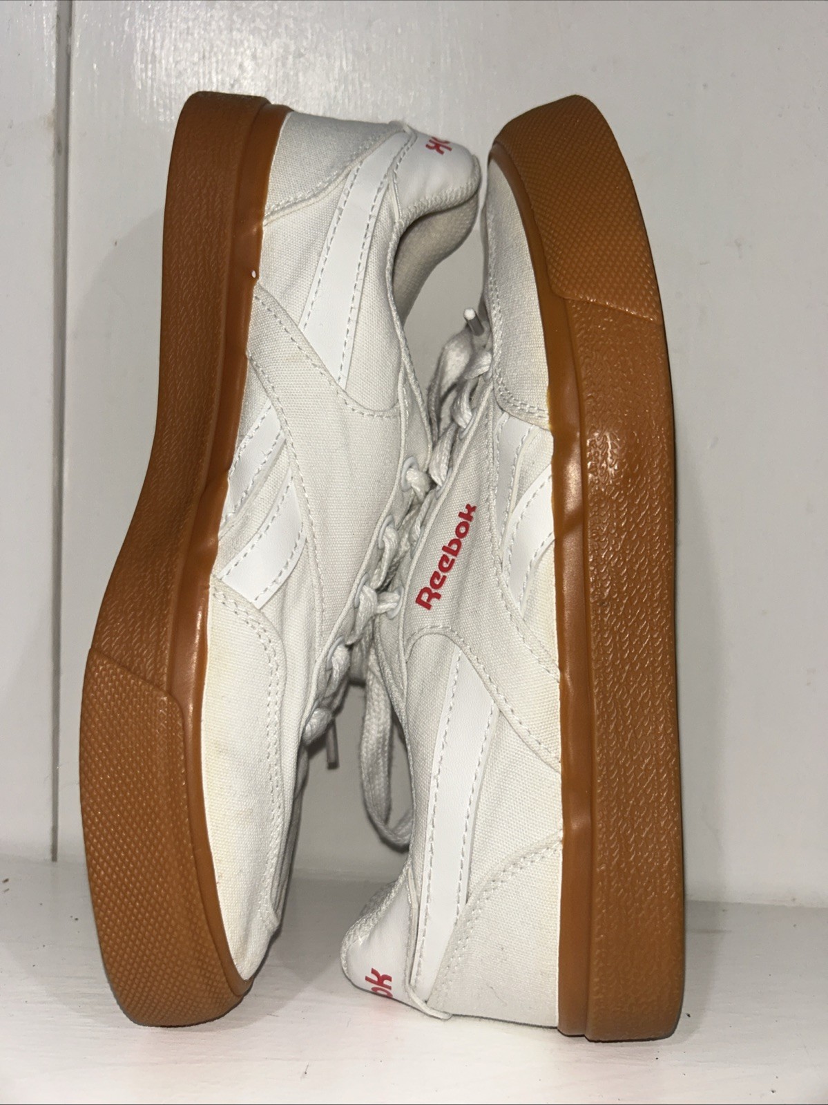 Reebok Court Advance Vulc Sneakers Size 6.5 Womens 90s Y2K Tennis