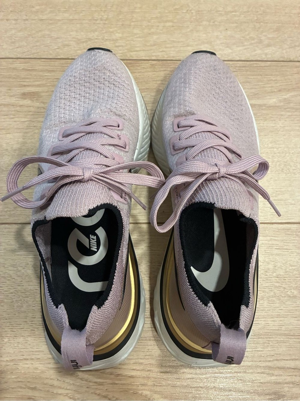 Nike Women’s React Infinity Run Flyknit Running Shoes Plum CD4372-500 Size 10
