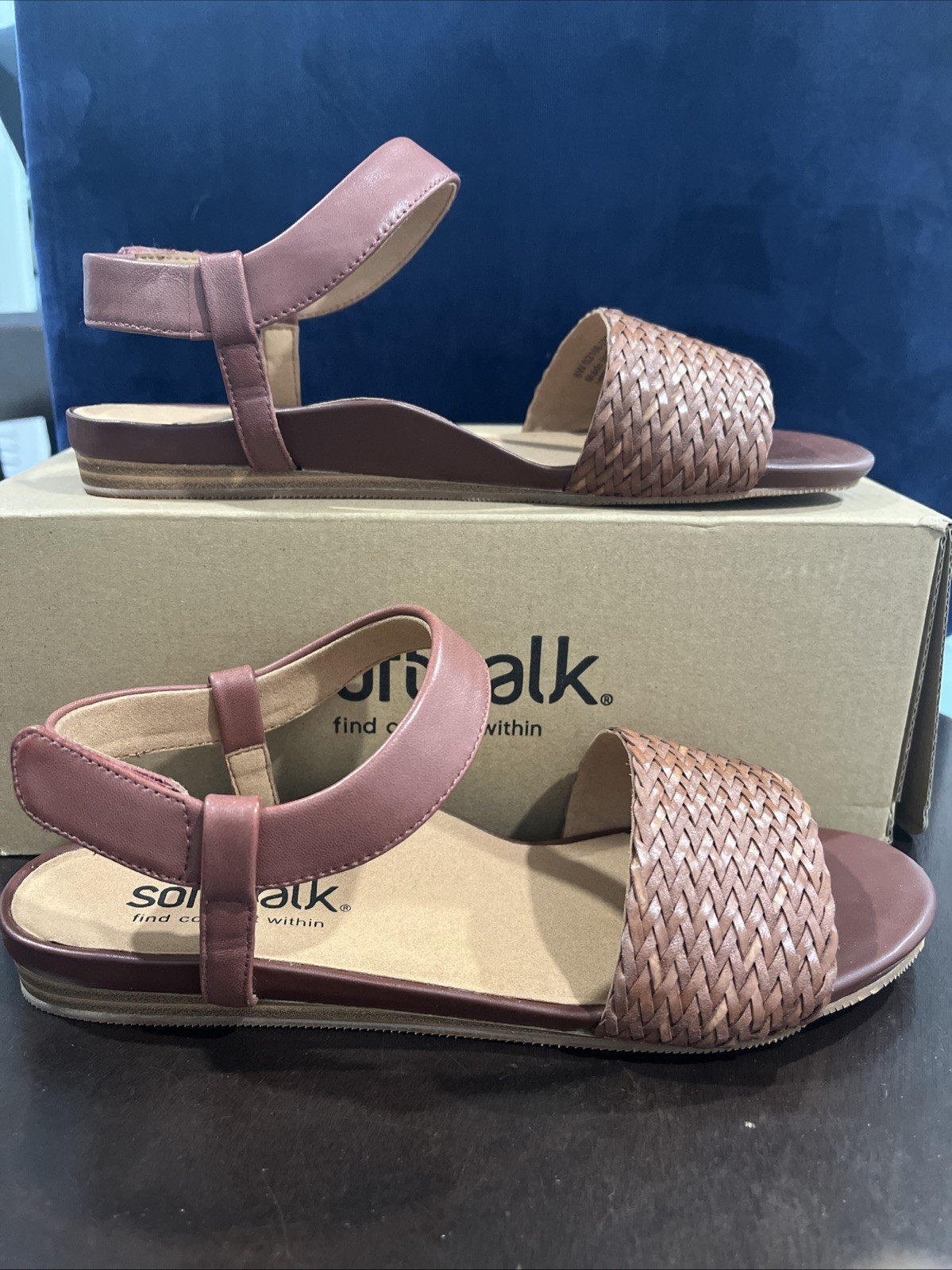 Softwalk Ceres Brown toffee Size 8