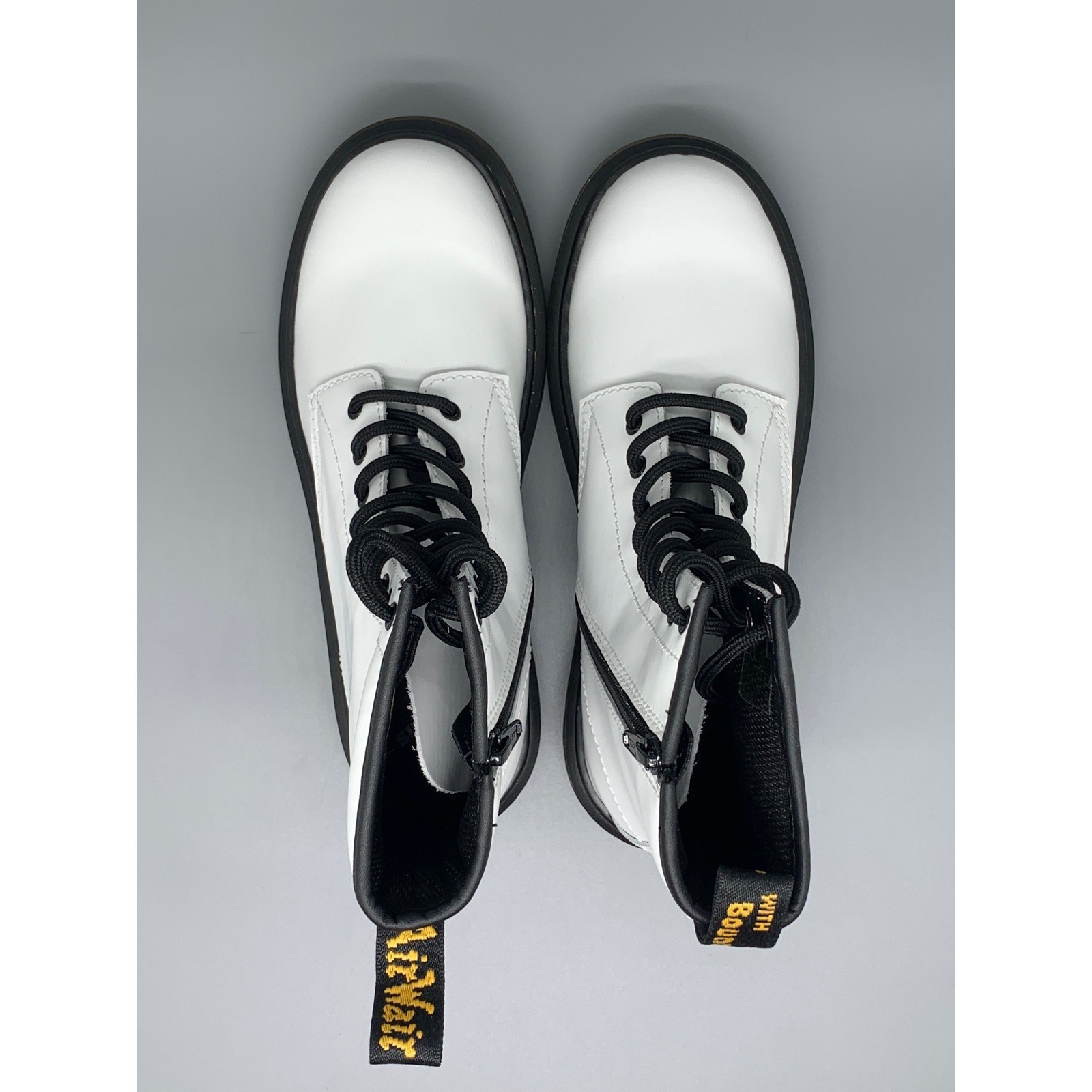 Dr. Martens 1460 White Smooth Leather Combat Boots Men’s Sz 5 Women’s Sz 6