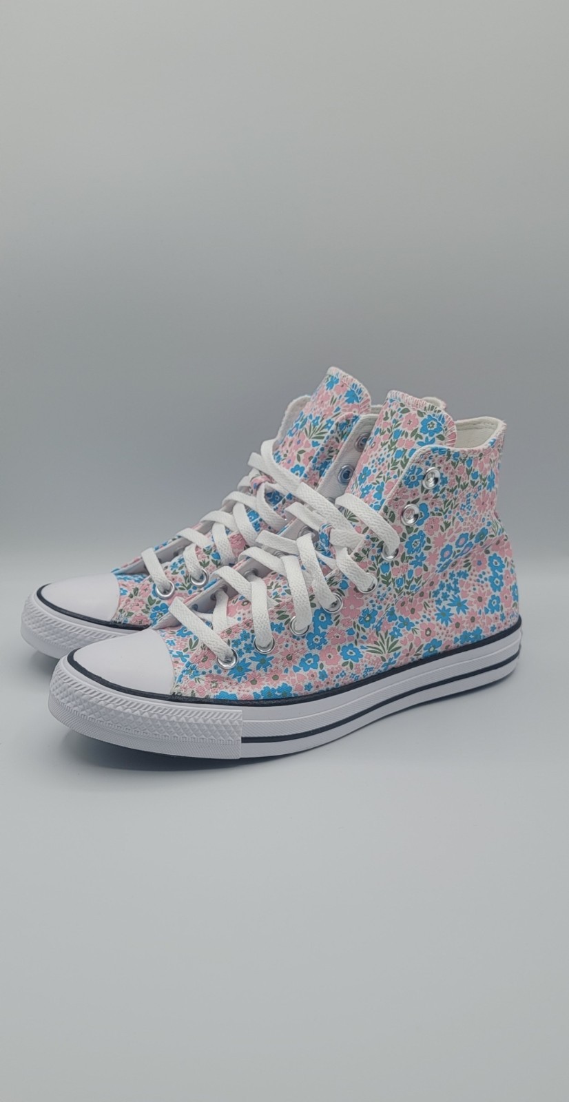 NIB Converse Chuck Taylor All Star Hi Mini Flowers A14980F Women’s 9 Men’s 7 Flo