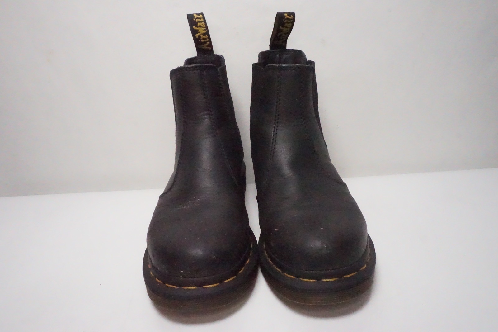 Dr. Martens 2976 Black Leather Chelsea Boots Womens US 5 UK 3 EU 36