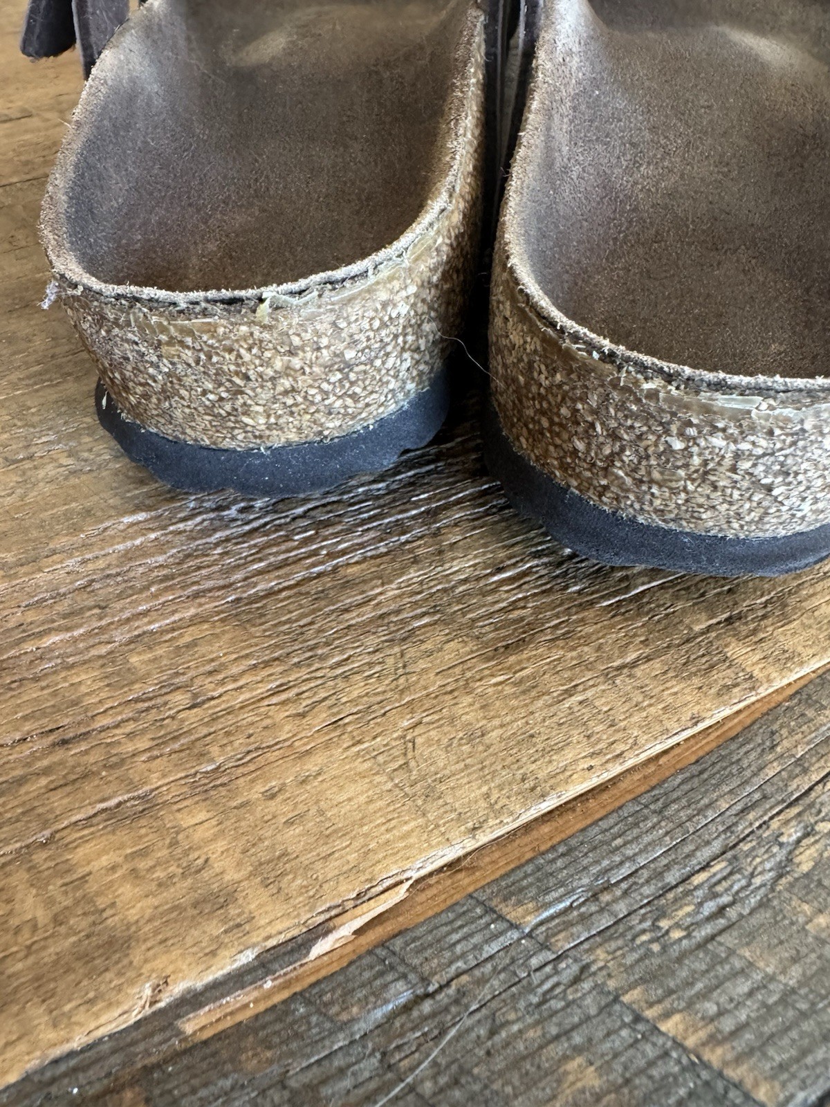 Birkenstock Mayari Women’s Leather Sandals, Brown, Slip-On, Size 7 US