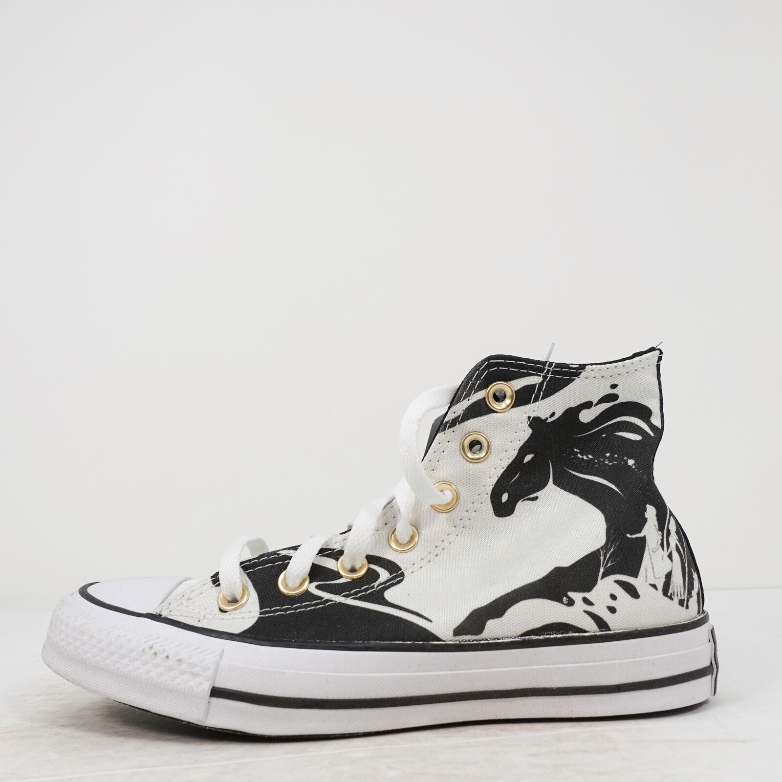 Converse CTAS HI Disney Frozen II Black White 167358C Size Mens 4 Womens 6