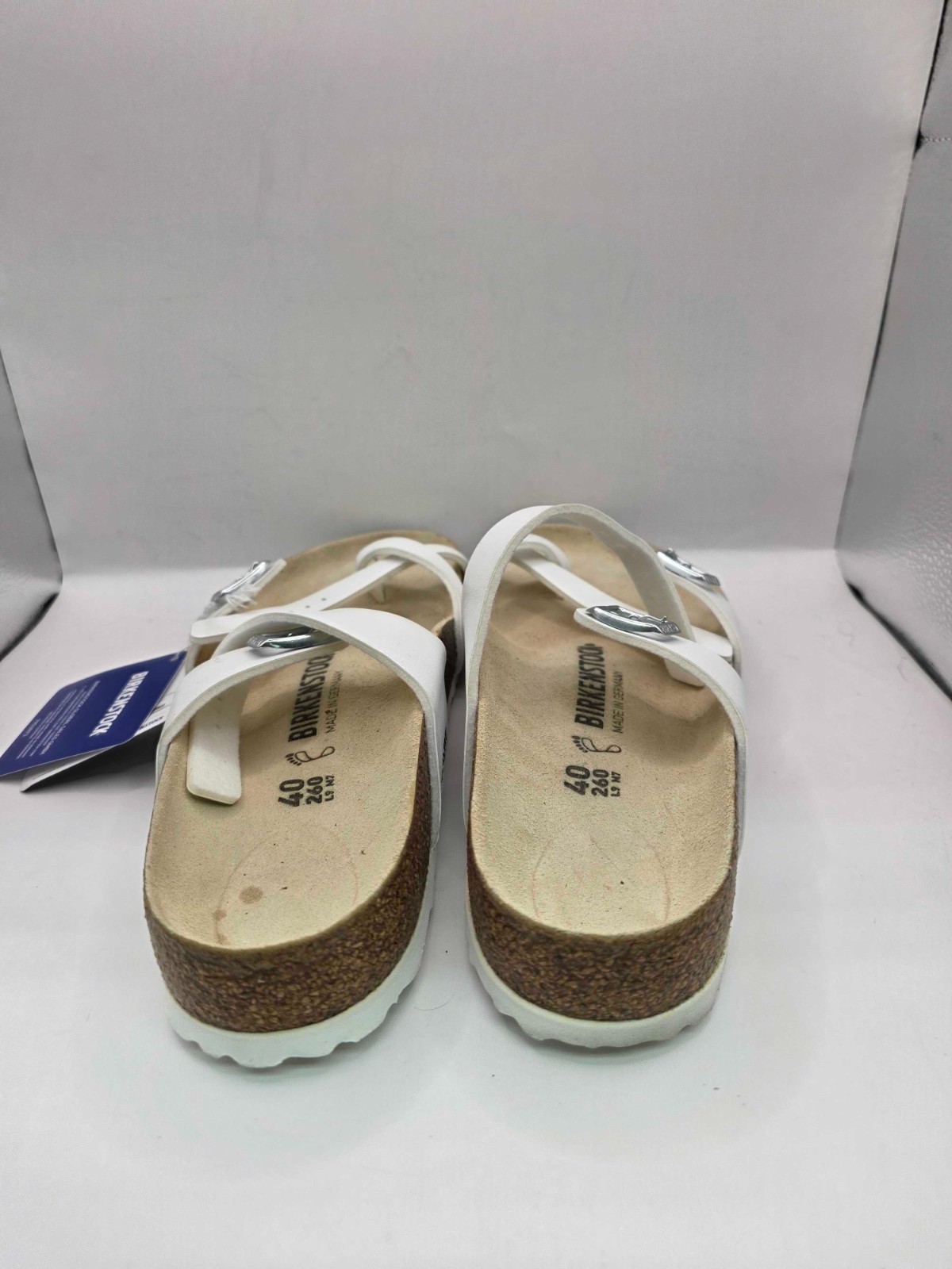 Birkenstock Women’s Mayari Birko-Flor Casual Sandals-White L9/M7