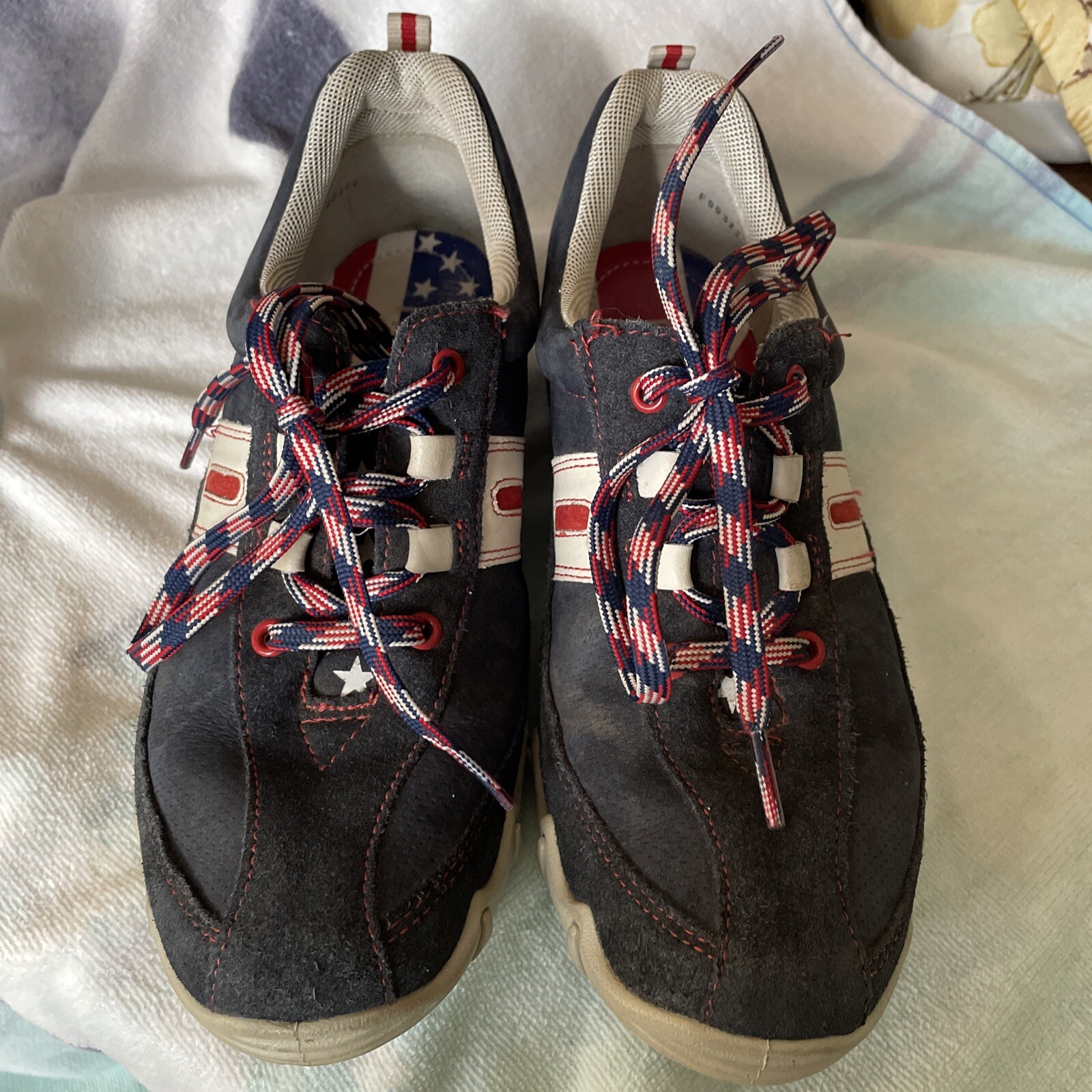 Hotter England Sneaker Royal Wedding Leanne LTD Womens US 7 Patriotic Shoes UK