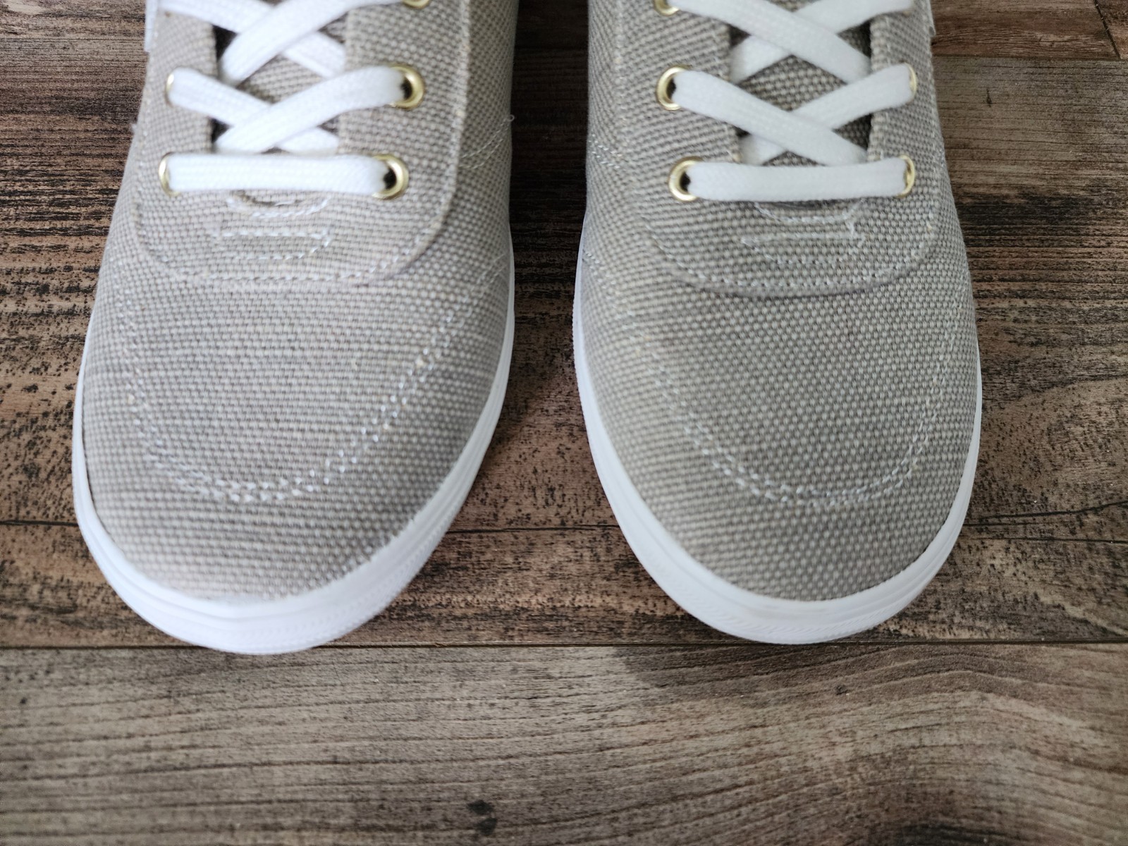 Keds Center III Women Canvas Sneakers | Grey | Size 10M