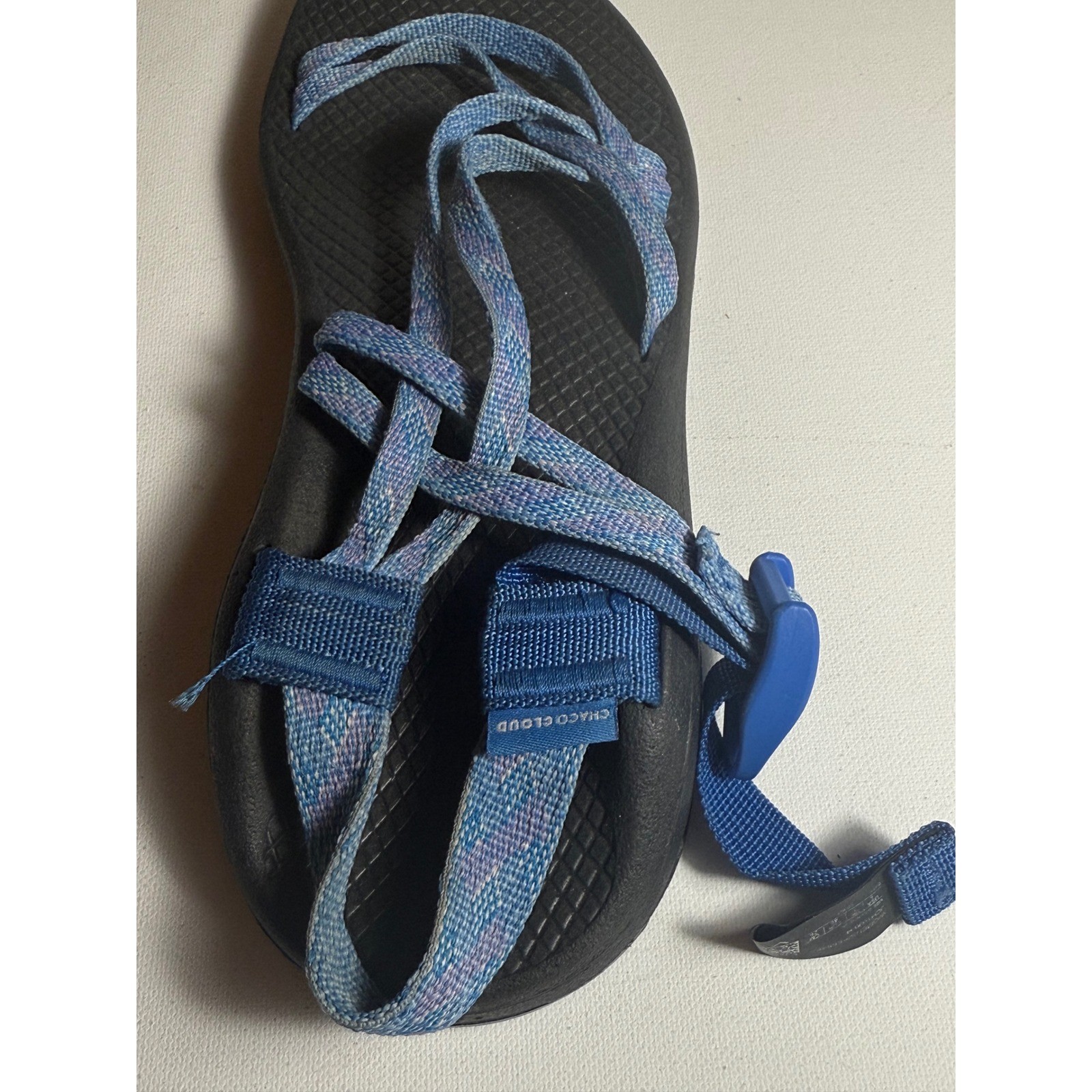 Chaco Sports Classic ZX1 Braid Blue Water Beach Sandals Womens Size 9 EUC