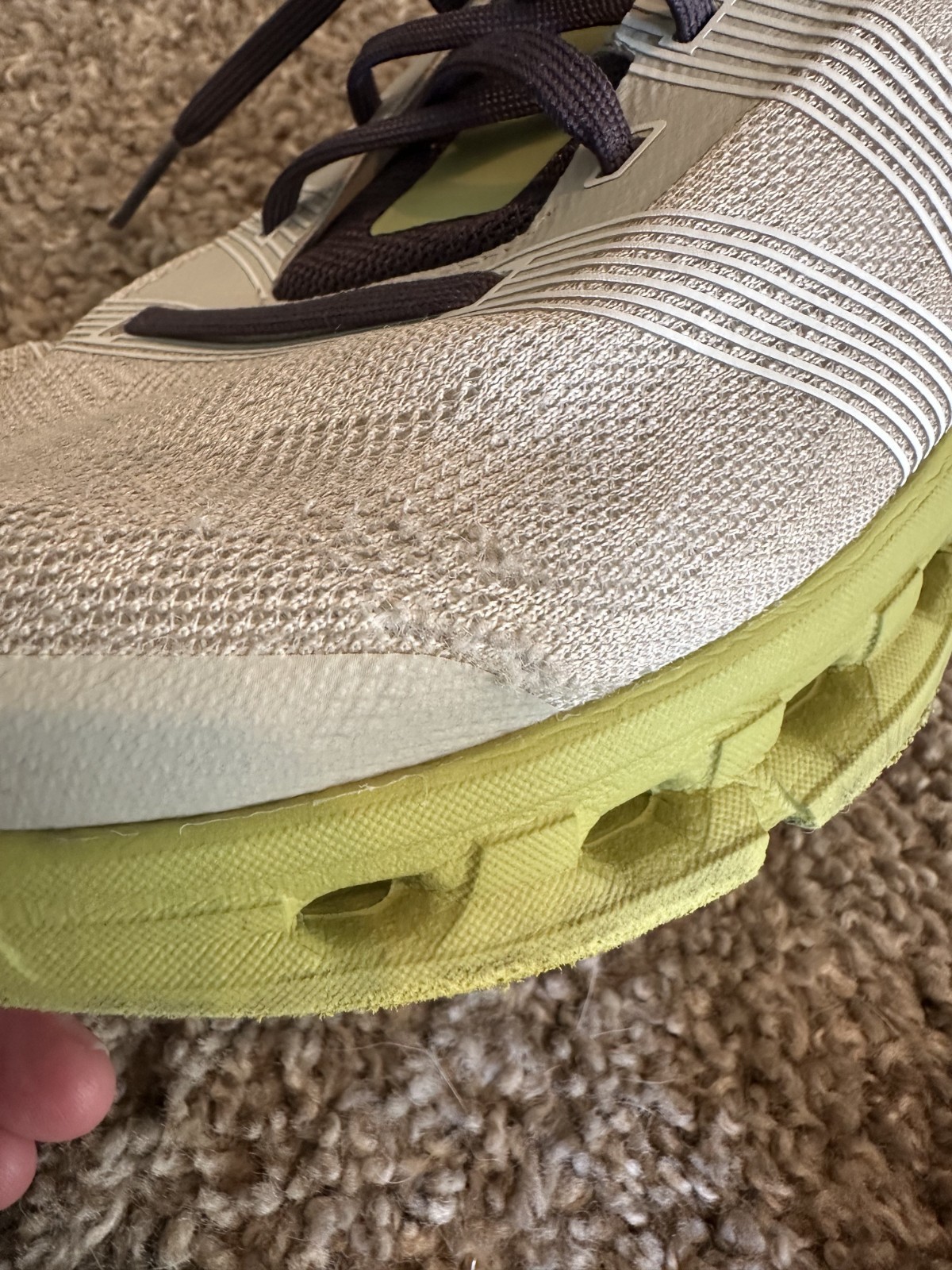 Size 9.5 – ON Cloudgo Sand Zest W