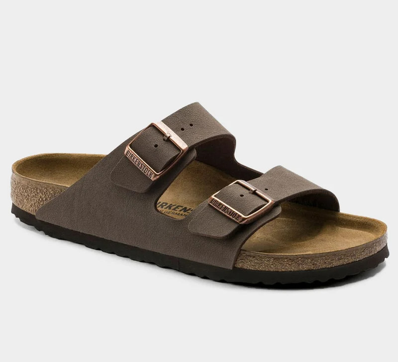 Birkenstock Arizona Women’s Mocha Birkibuc Sandals Authentic New In Box