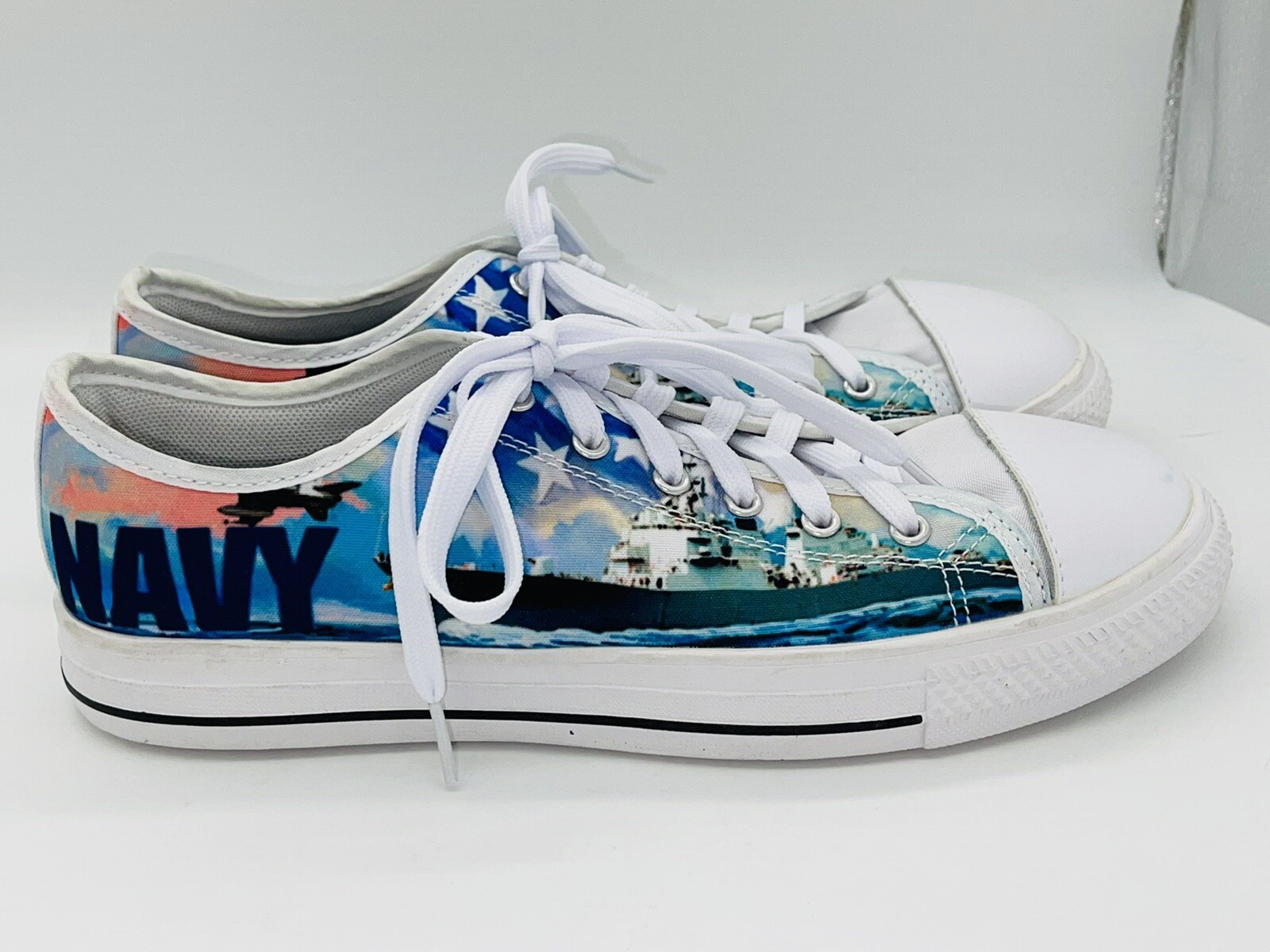 United States Military “Navy” Women’s Sneakers Shoes Size 9 Tried On Only, NWOB