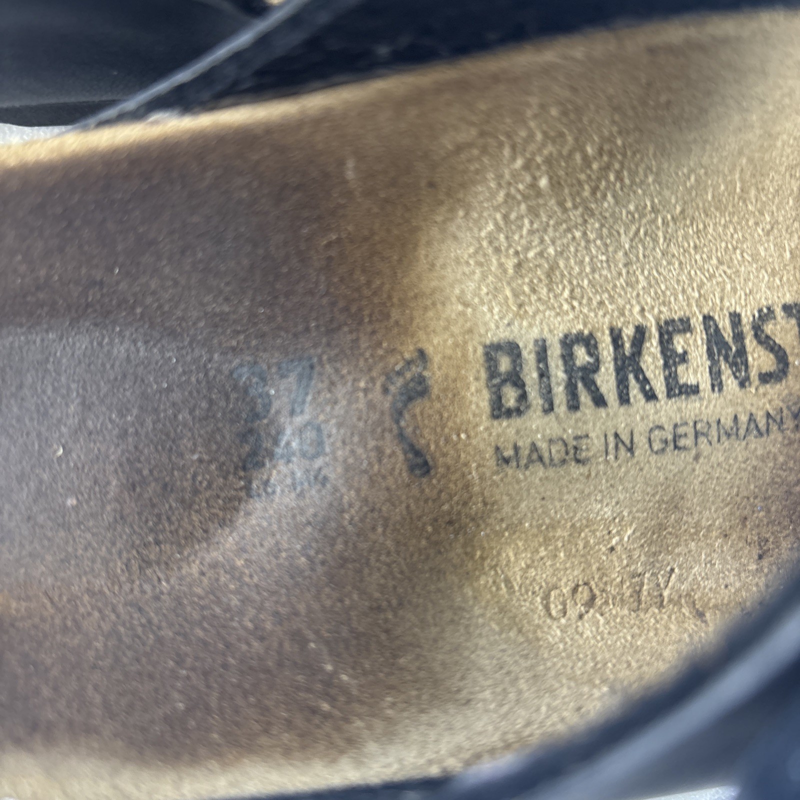 Birkenstock Arizona Sandals Germany – Black Straps Buckles, Size 37