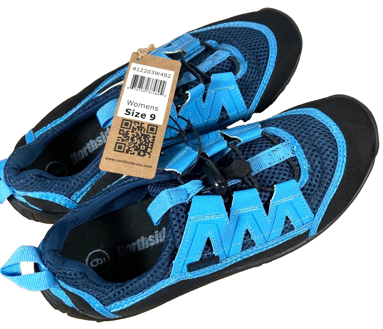 Northside Brille II Water Shoes – Navy/Lt Blue – NWT – Womens US 9 – Aquatic