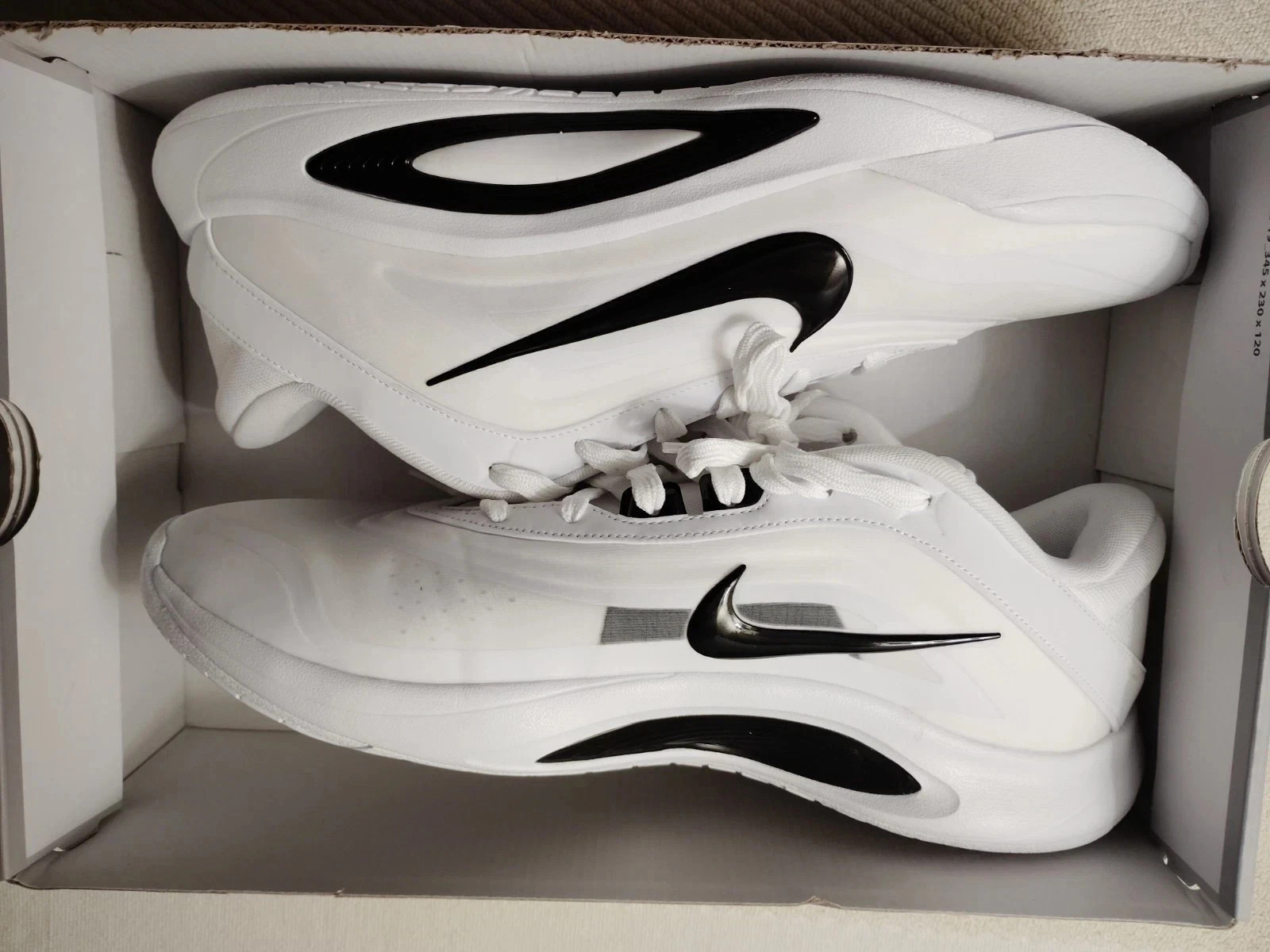 Nike A’ONE A’JA White/Black Basketball Shoes HQ8500-100 – Womens