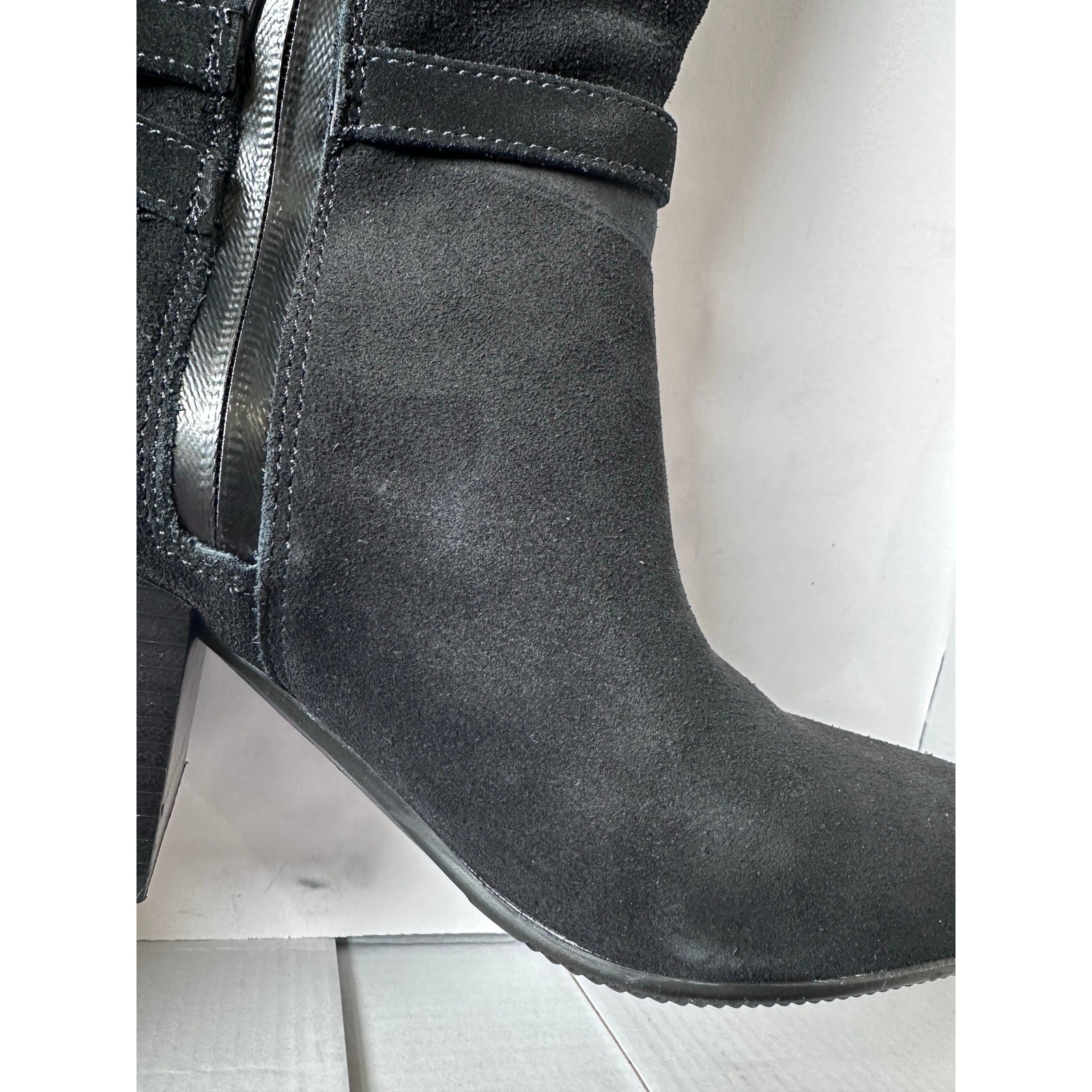 Blonde waterproof knee boots 8