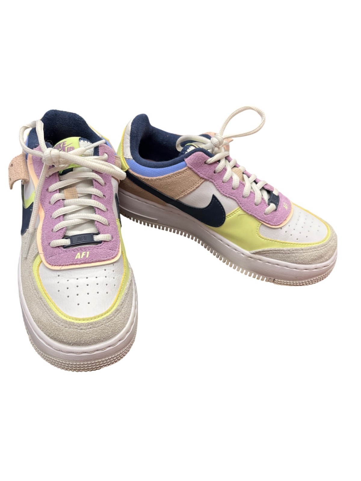 Nike Af1 Shadow Crimson womans multicolor low top sneakers sz 7 SKU 10-232