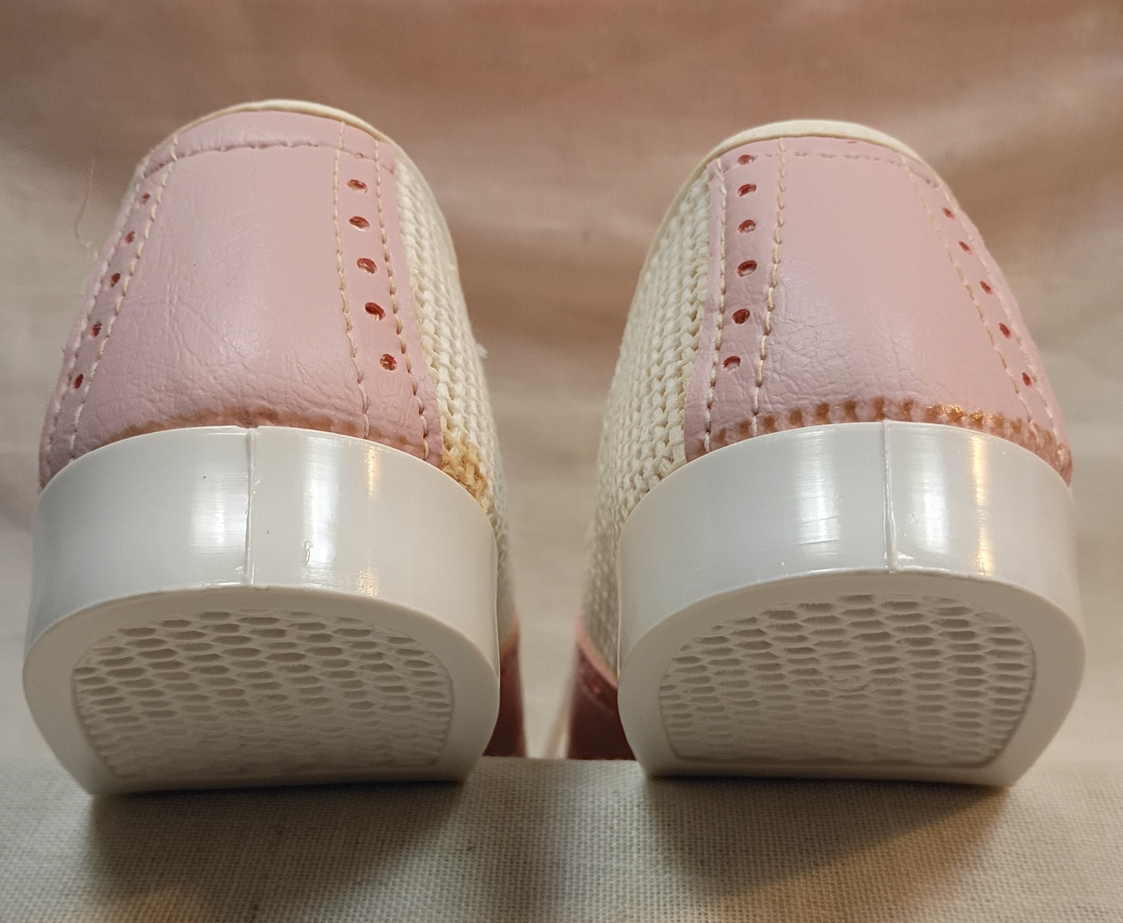 Modern Miss Rare 1930’s -1960’s Sporty Saddle Mesh Flat Shoe Women’s size 8.5