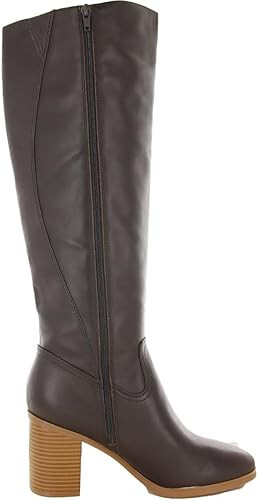 Giani Bernini Womens Odettee Leather Knee-High Boots Brown 7 Medium (B,M)