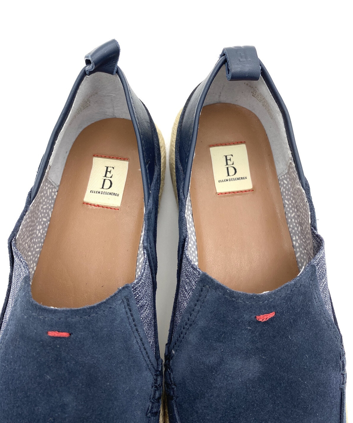 ED Ellen DeGeneres Platform Espadrille Sneakers Garance Blue Lagoon 9M New NWB