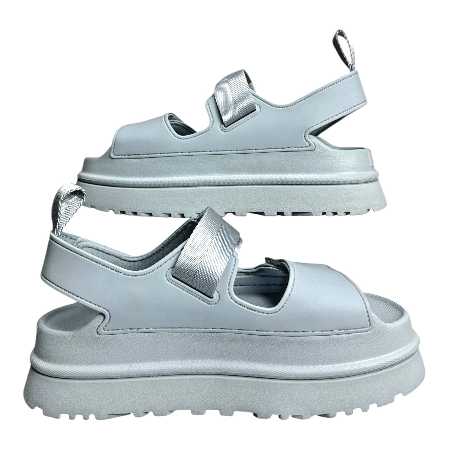 UGG GoldenGlow Women’s Water‑Friendly Platform Sandal Sea Foam Size 9