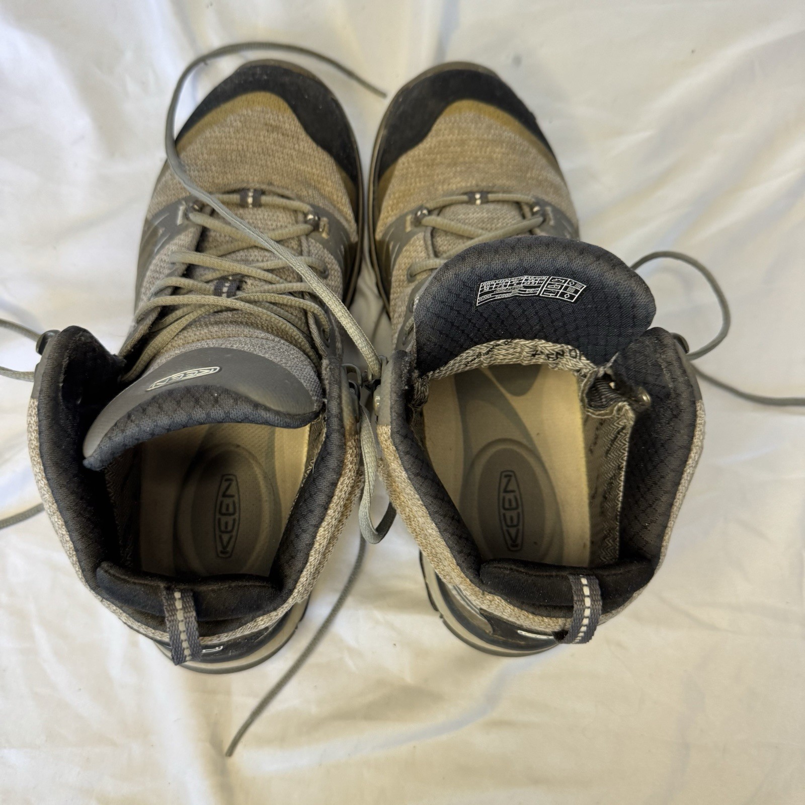 Keen Women’s Terradora Waterproof Low Trail Grey Lace Up Hiking Shoes US 7.5