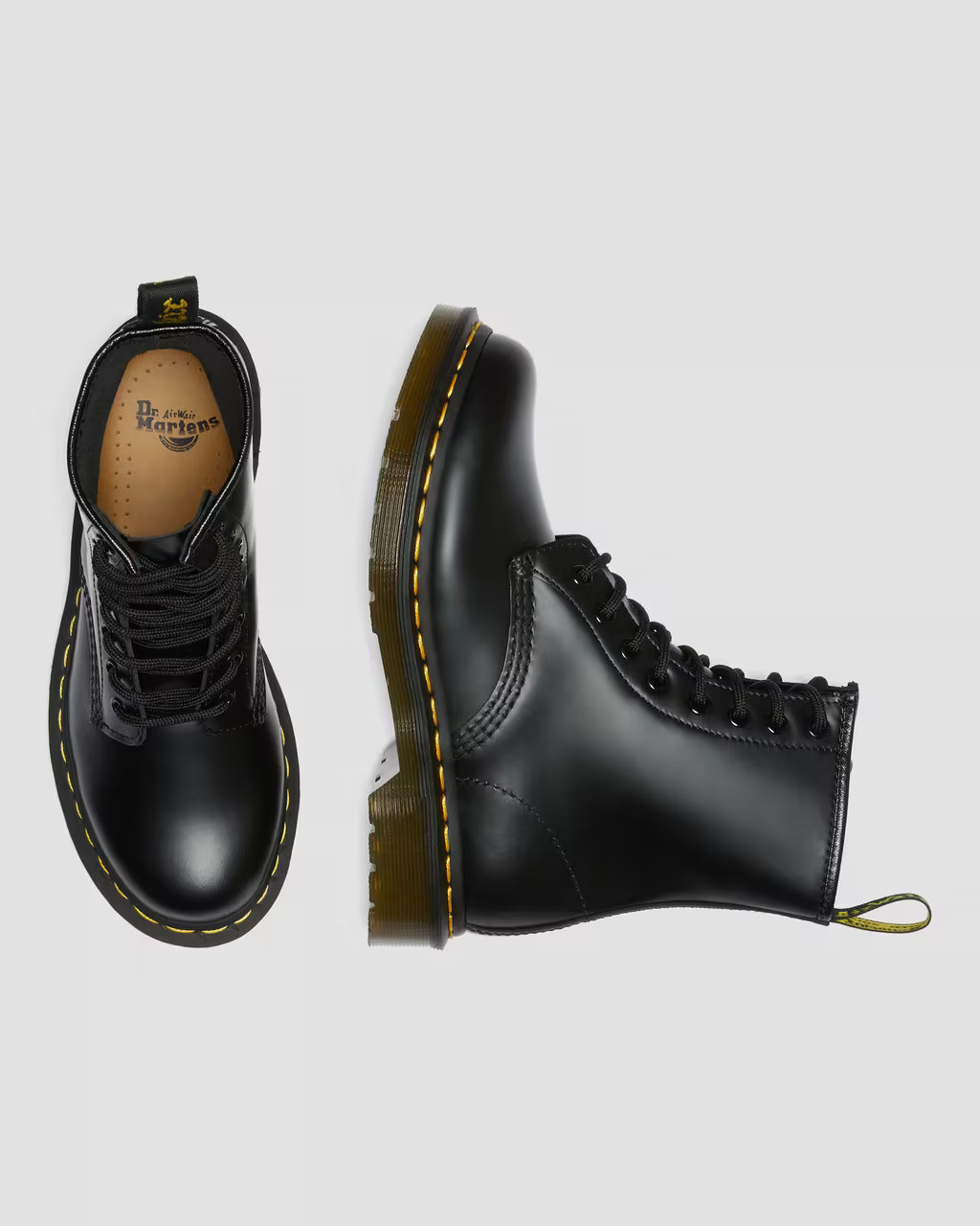 Dr. Martens 1460 W Women’s Black Smooth Leather Boots 11821006 Brand New