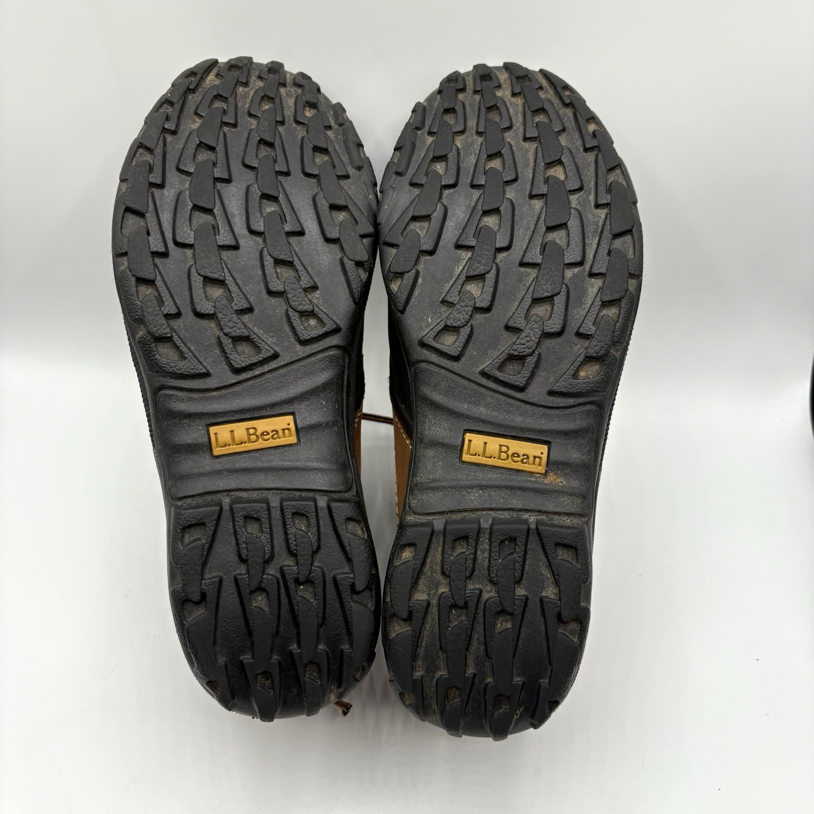 LL Bean Duck Bootie Women’s Size 8.5 Black Tan Waterproof Rain Hunting Shoe