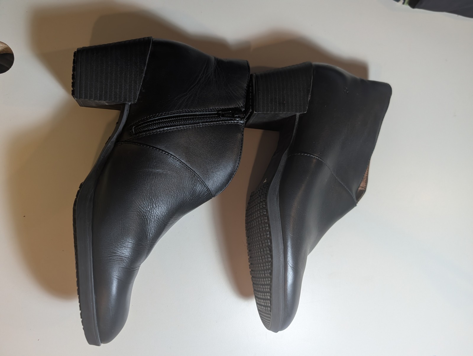 Shoes For Crews Woman’s Black Delilah Slip/Water Resistant Booties