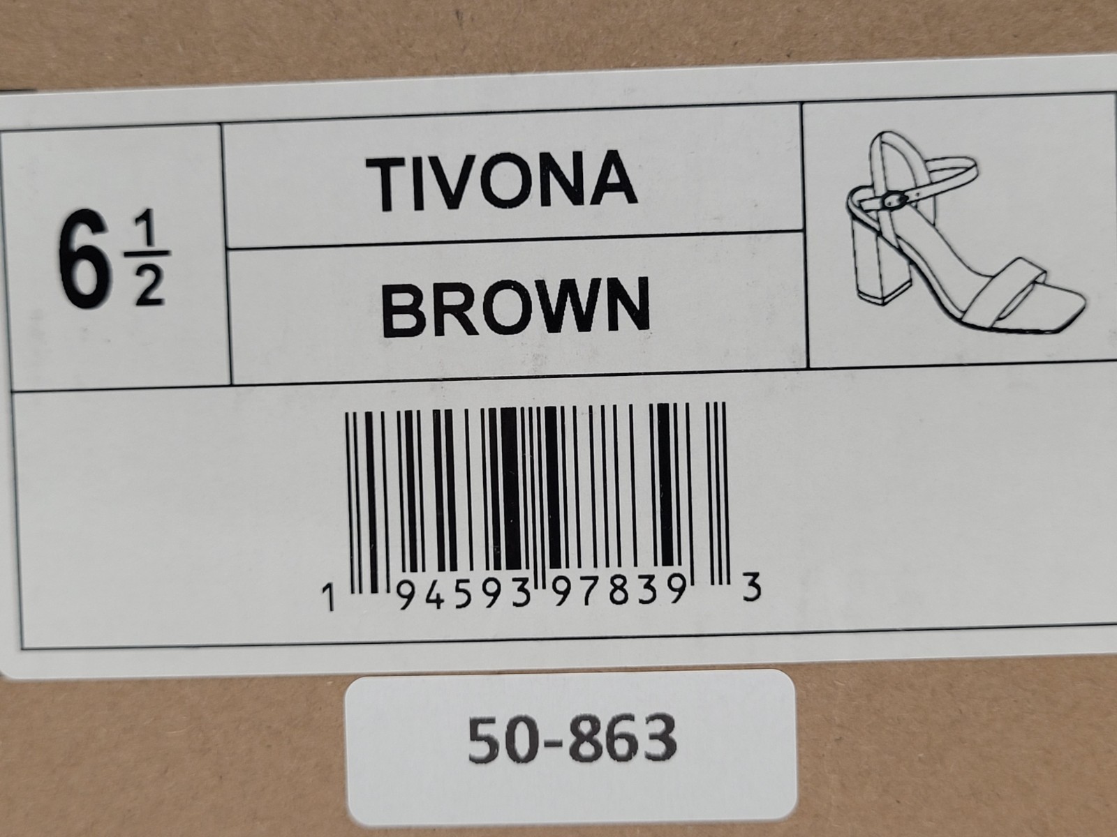 Journee Collection Tru Comfort Foam Tivona Sandal Brown Size 6.5