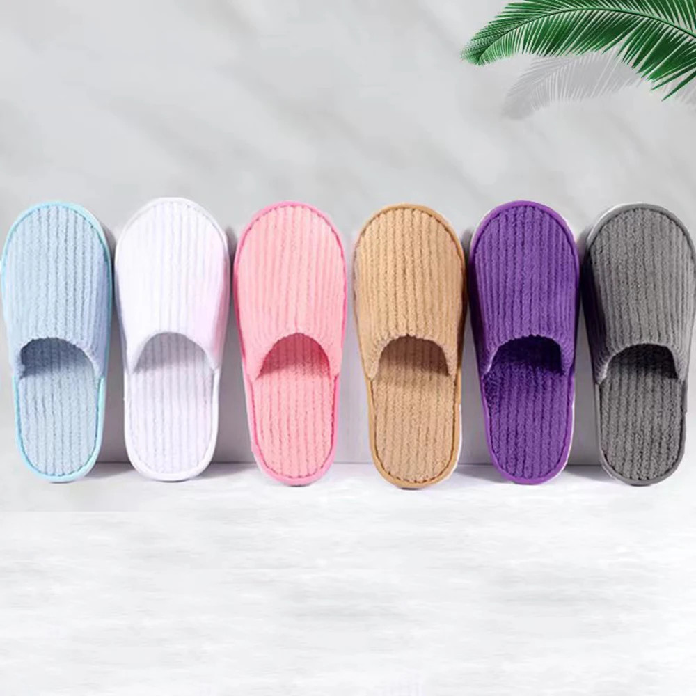 Disposable Slippers Men Women Hotel Travel Slipper Sanitary Party Home Slipper G