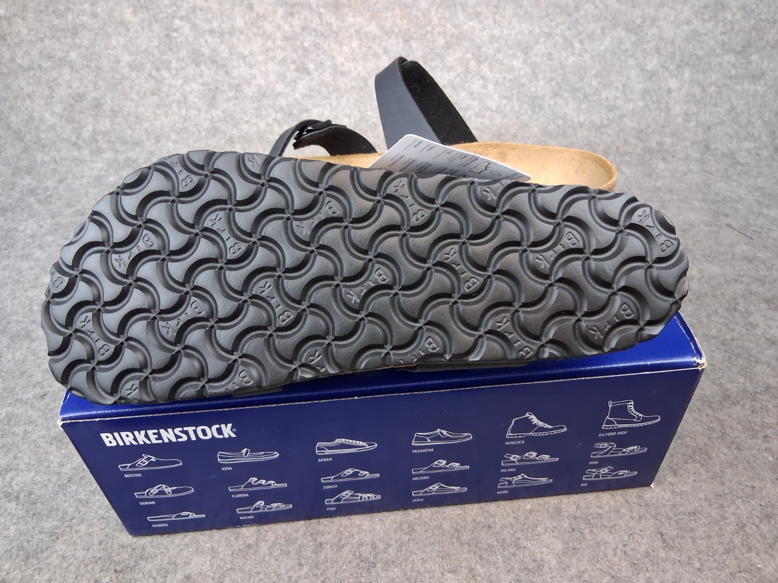 Size 7 Mens/ 9 Ladies – Birkenstock Mayari Black (Euro 40) Birko-Flor Upper