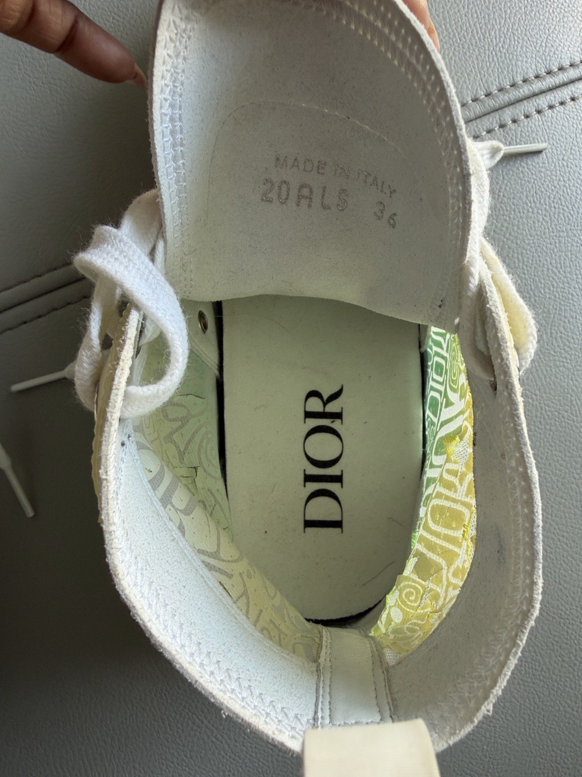 Authentic Christian Dior B23 sneakerShoes Dior limited edition size 36