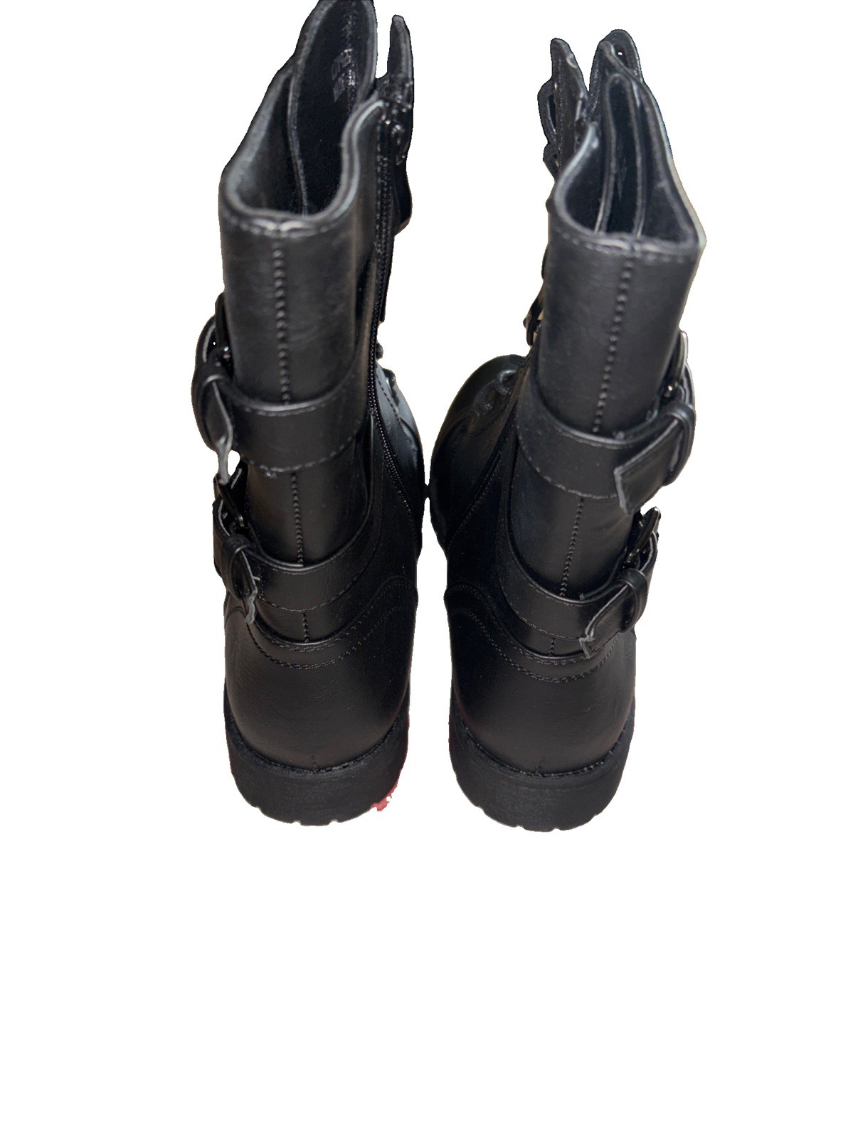 Never Worn Vepose 29 Mid Calf Boot Size 10 CJY929 In Black Leather with Box