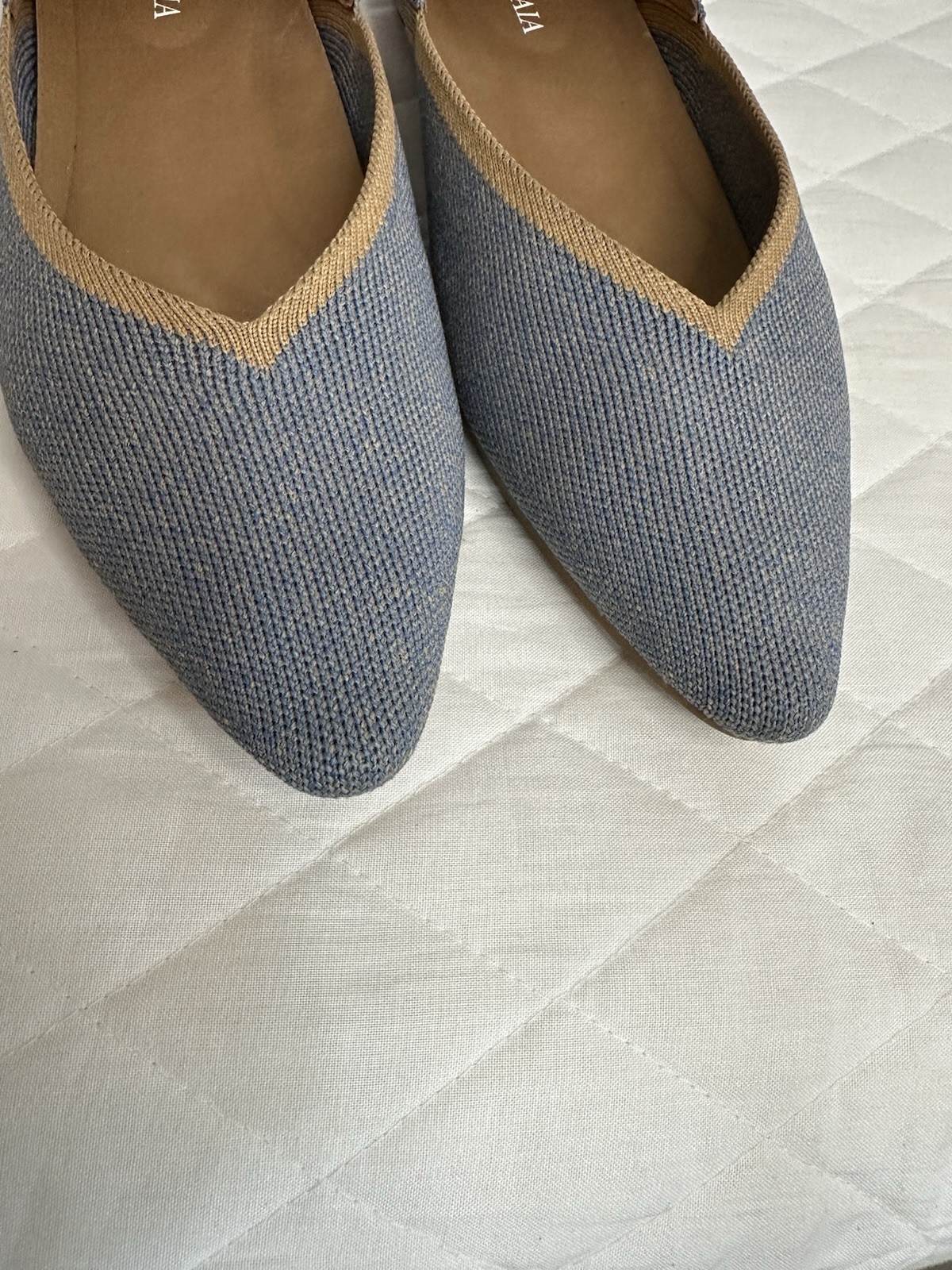 VIVAIA Vienna Soft Heather Slip on Washable Ballet Shoes Pointed-Toe Flats 9.5
