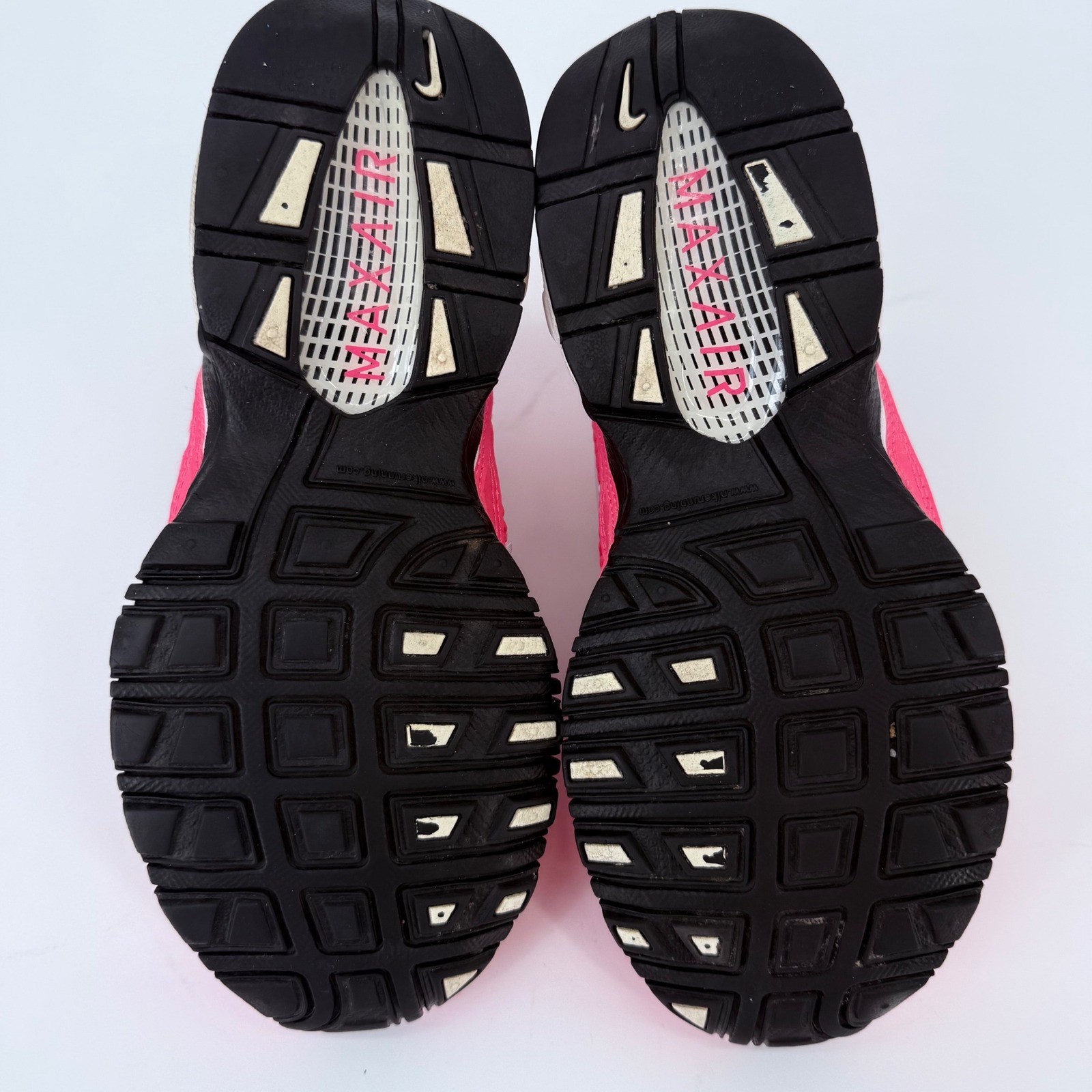 Nike Air Torch 4 Womens Running Shoes Neon Pink Black White Y2k Preppy